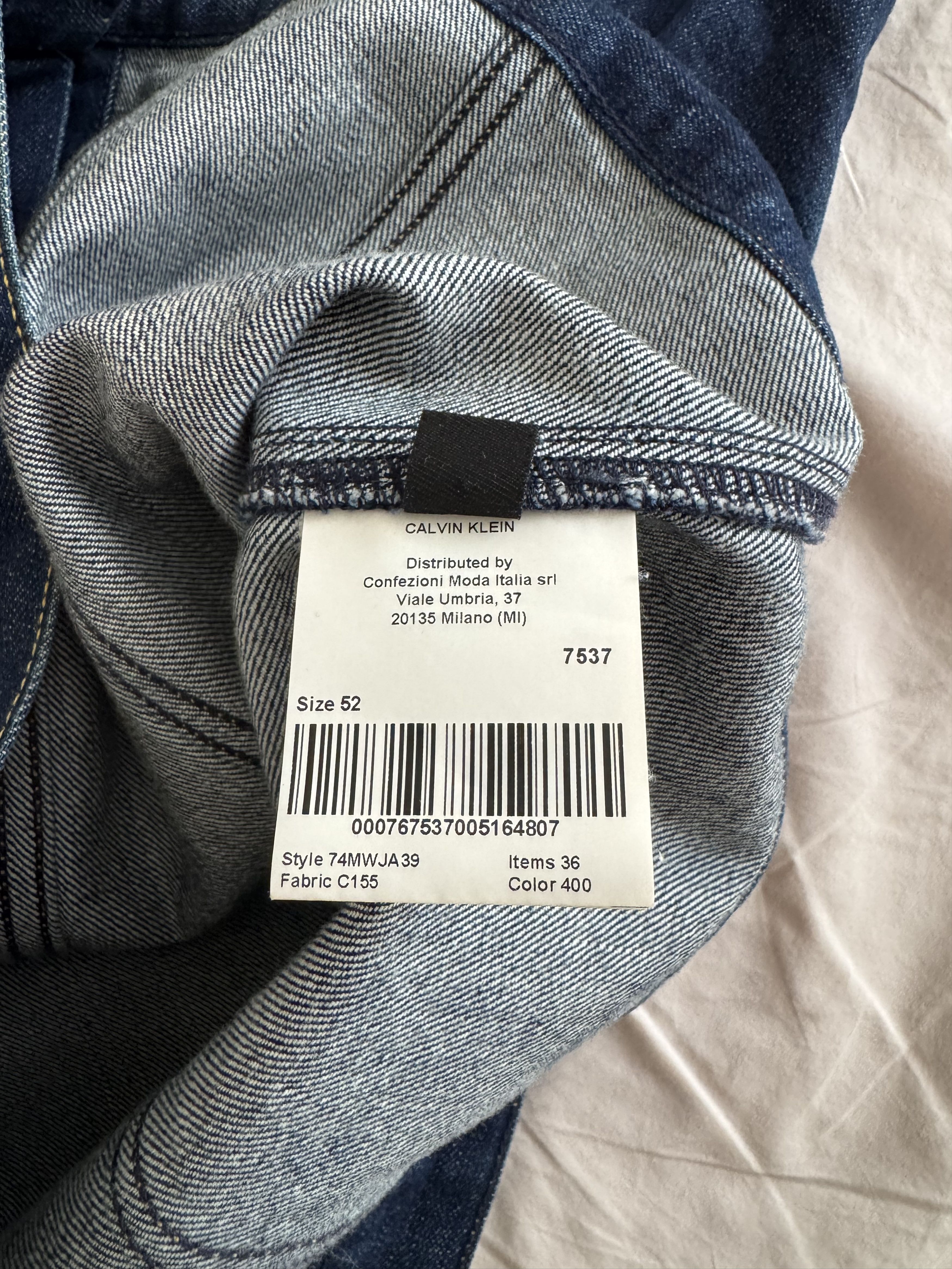 Calvin Klein 205W39NYC Calvin Klein 205W39NYC Denim Jacket Size US M / EU 48-50 / 2 - 3 Thumbnail