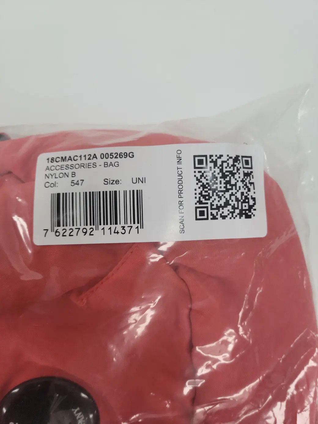 C.P. Company CP COMPANY Nylon cros bag 18CMAC112A 005269G 547 pink orange Size ONE SIZE - 2 Thumbnail