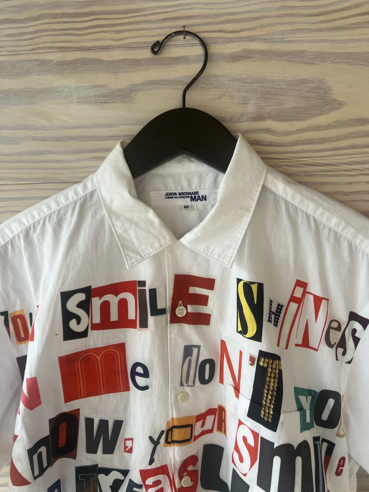 Comme des Garcons × Junya Watanabe Comme des Garçons Junya Poem shirt 2001 Size US M / EU 48-50 / 2 - 2 Thumbnail