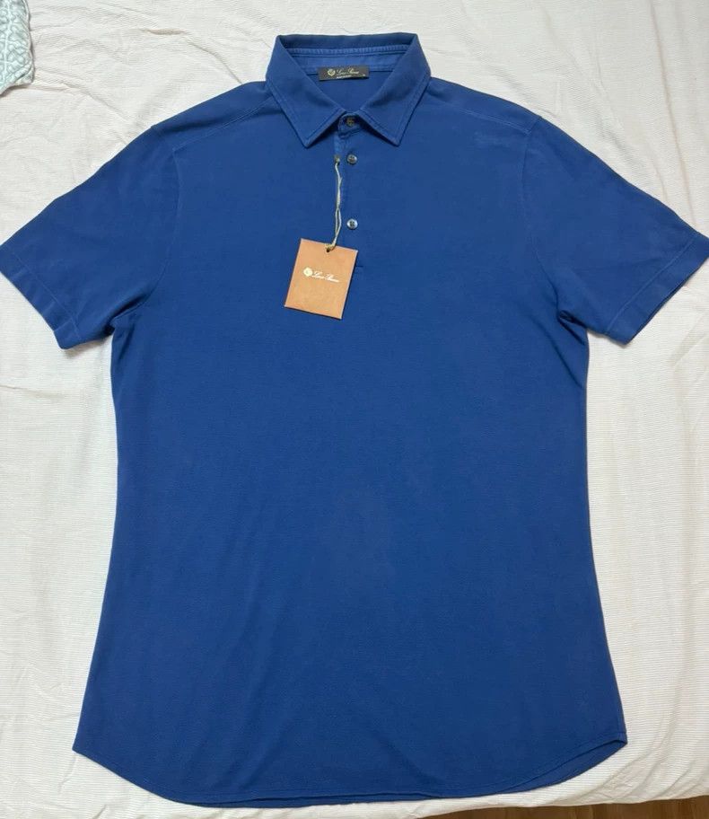 Loro Piana LORO PIANA Classic short-sleeved POLO Size US S / EU 44-46 / 1 - 1 Thumbnail