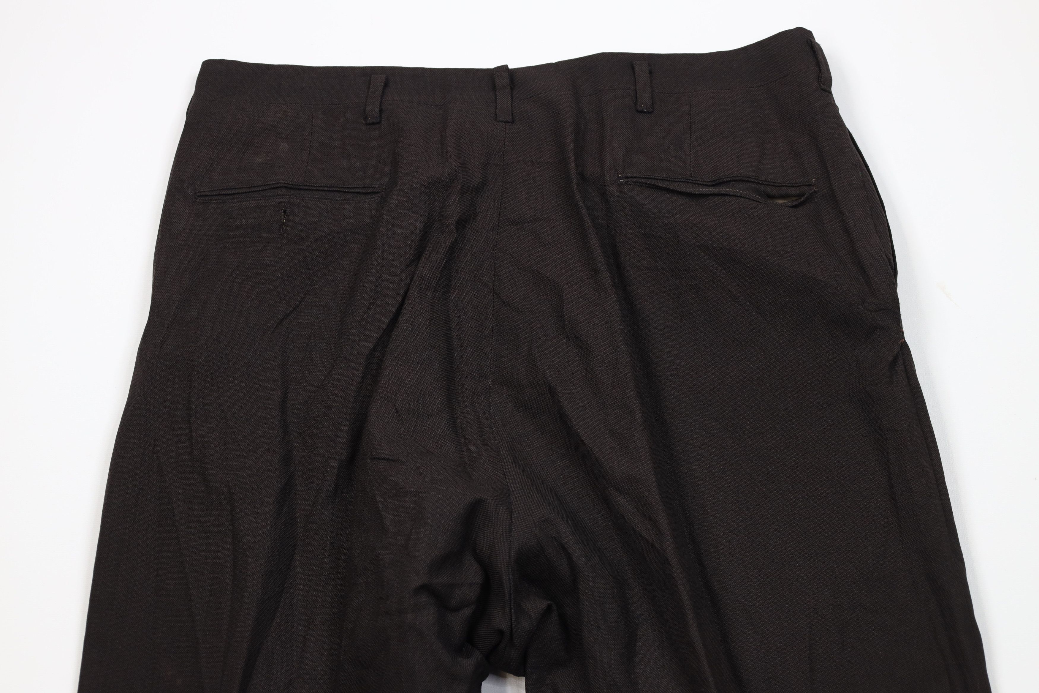 Vintage Vintage 50s Rockabilly Heavy Wool Loomed Gabardine Pants USA Size US 36 / EU 52 - 12 Thumbnail