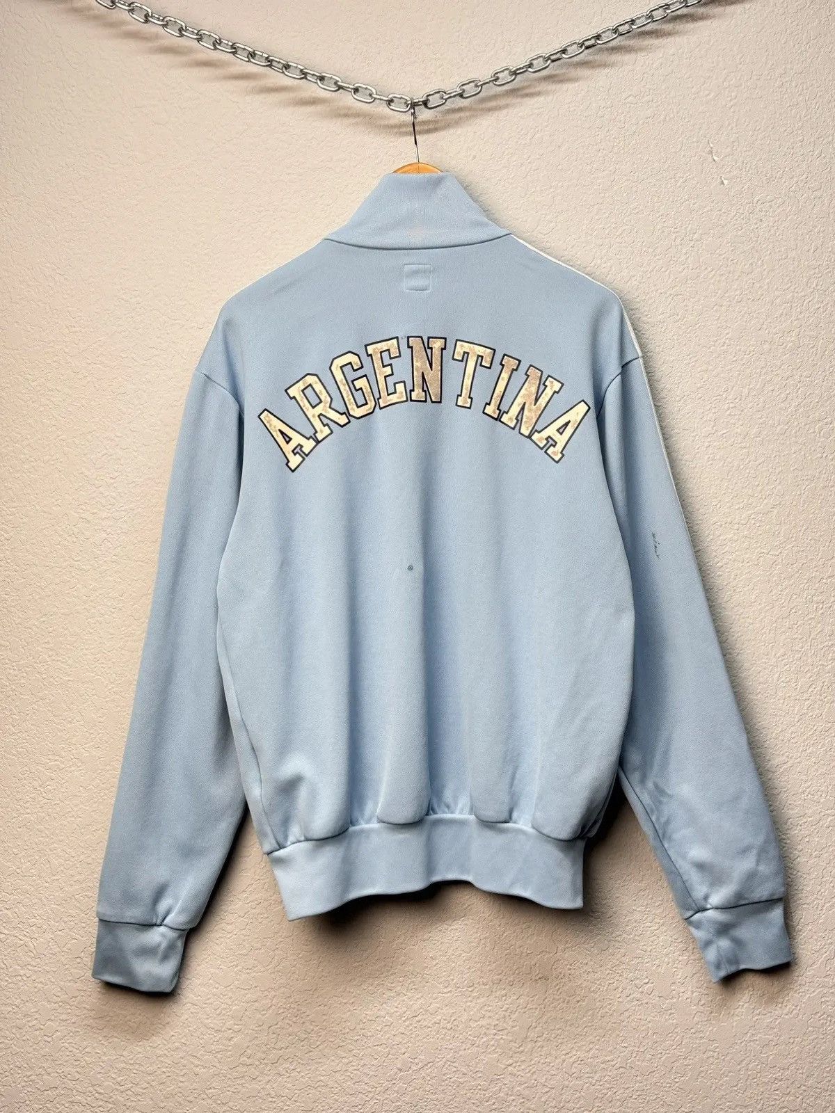 Adidas × Vintage Vintage Argentina World Cup Football Jacket Soccer 2006 Size US L / EU 52-54 / 3 - 16 Thumbnail