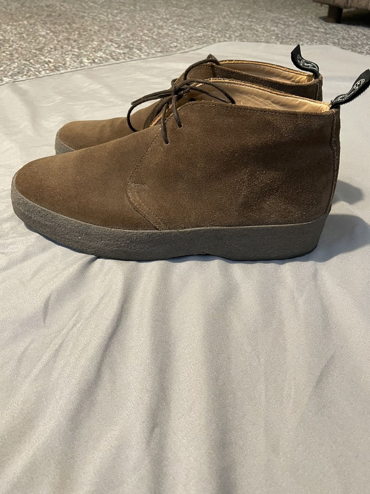 image of Sanders x Todd Snyder Chukka Boots in Brown, Men's (Size 8)