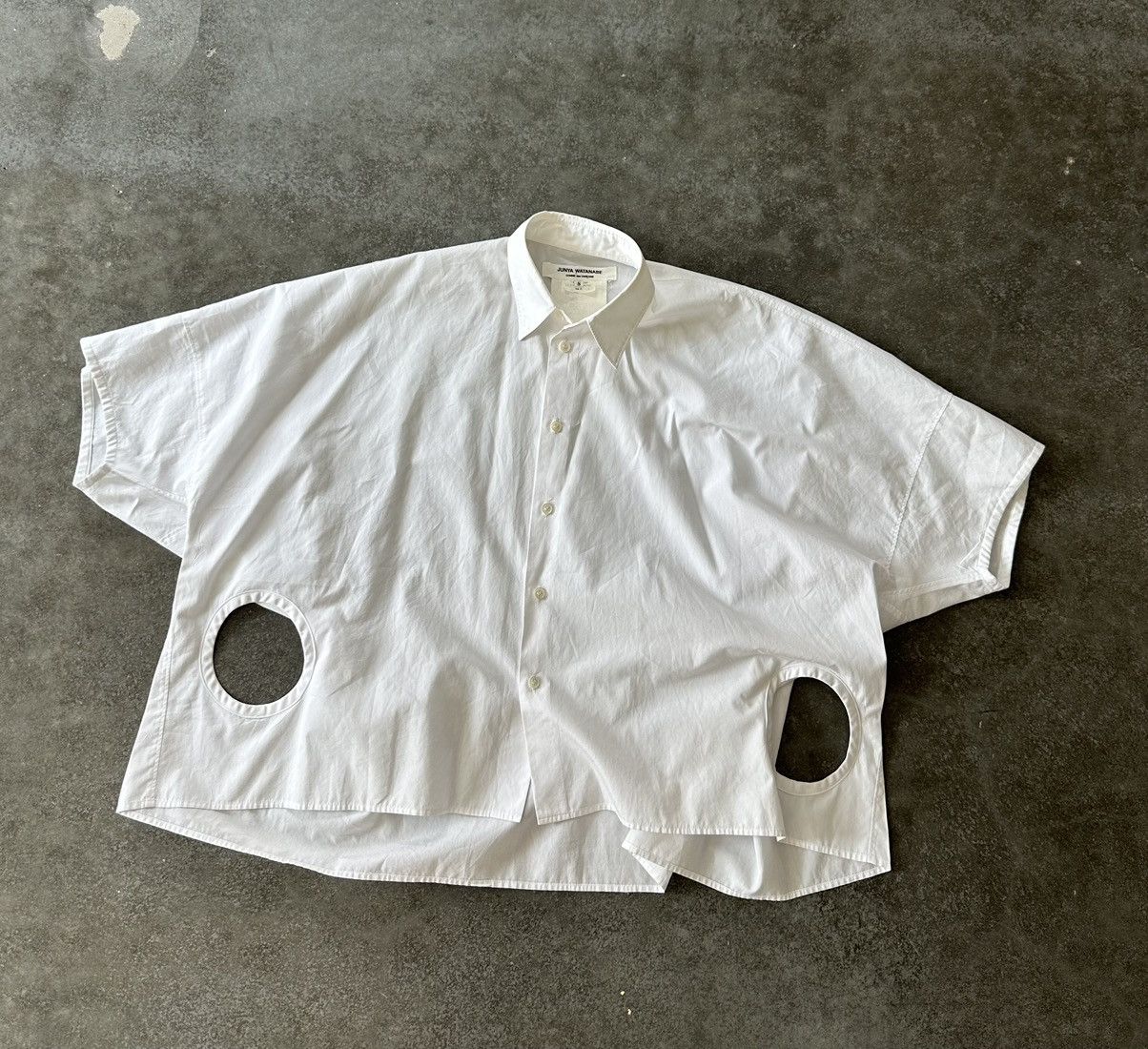 Comme des Garcons × Junya Watanabe Buttoned short sleeves shirt Size S / US 4 / IT 40 - 1 Thumbnail
