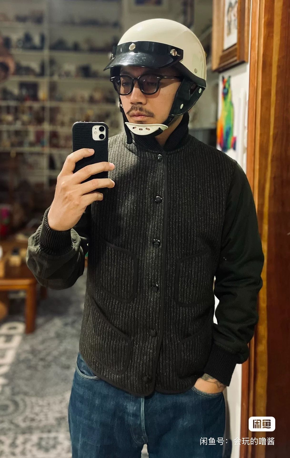 RRL Ralph Lauren RRL Double RL Patchwork Baseball Jacket Size US S / EU 44-46 / 1 - 7 Thumbnail