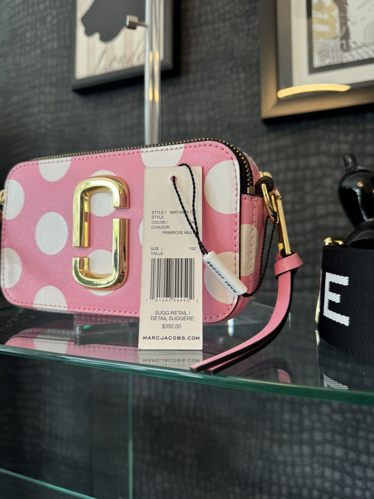 Designer × Marc Jacobs Marc Jacobs The Dot Snapshot crossbody bag Size ONE SIZE - 3 Thumbnail