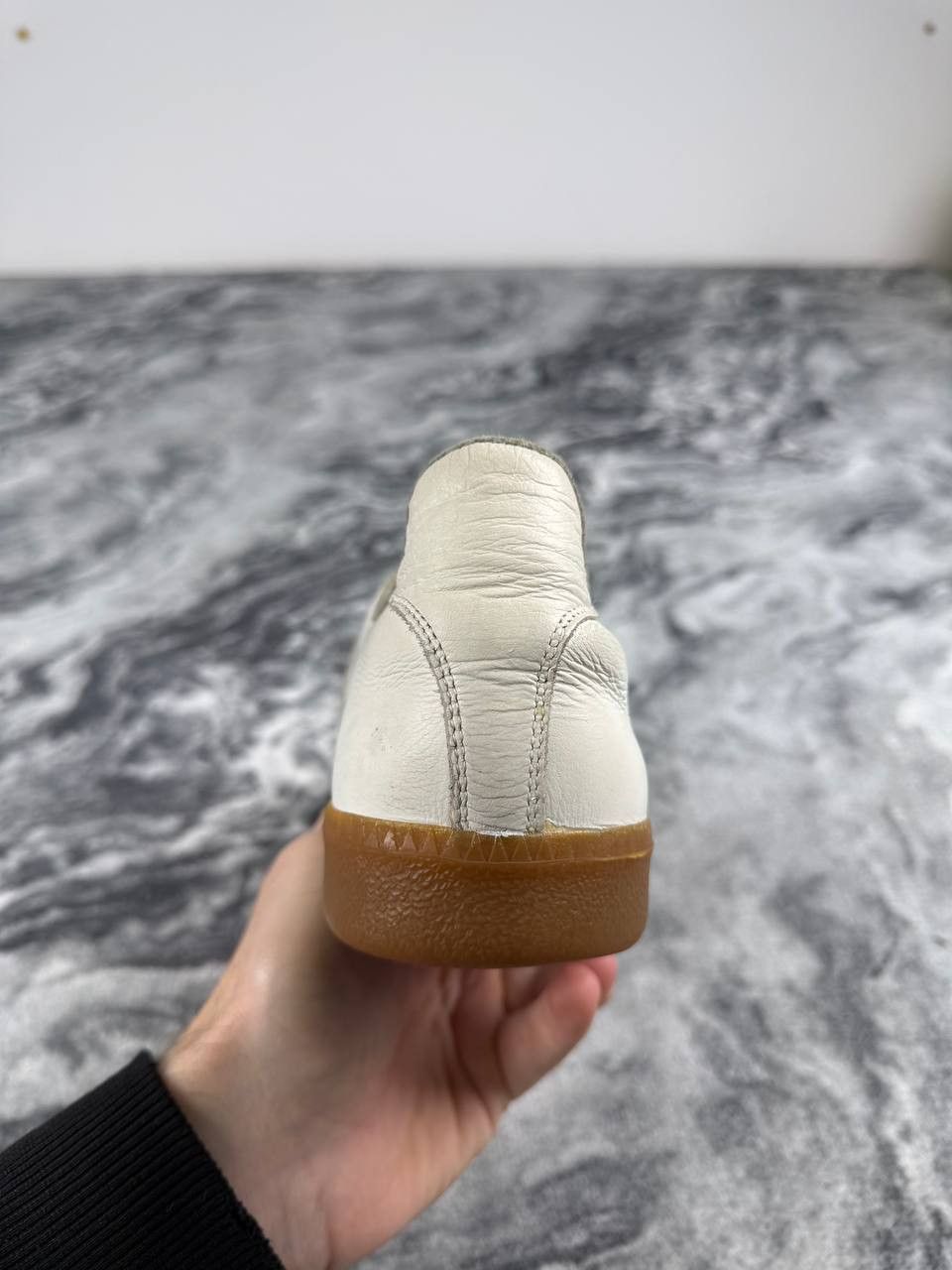 Vintage GAT BW Sport Army Trainer Bundeswehr Shoes Leather Sneakers Size US 9.5 / EU 42-43 - 7 Thumbnail