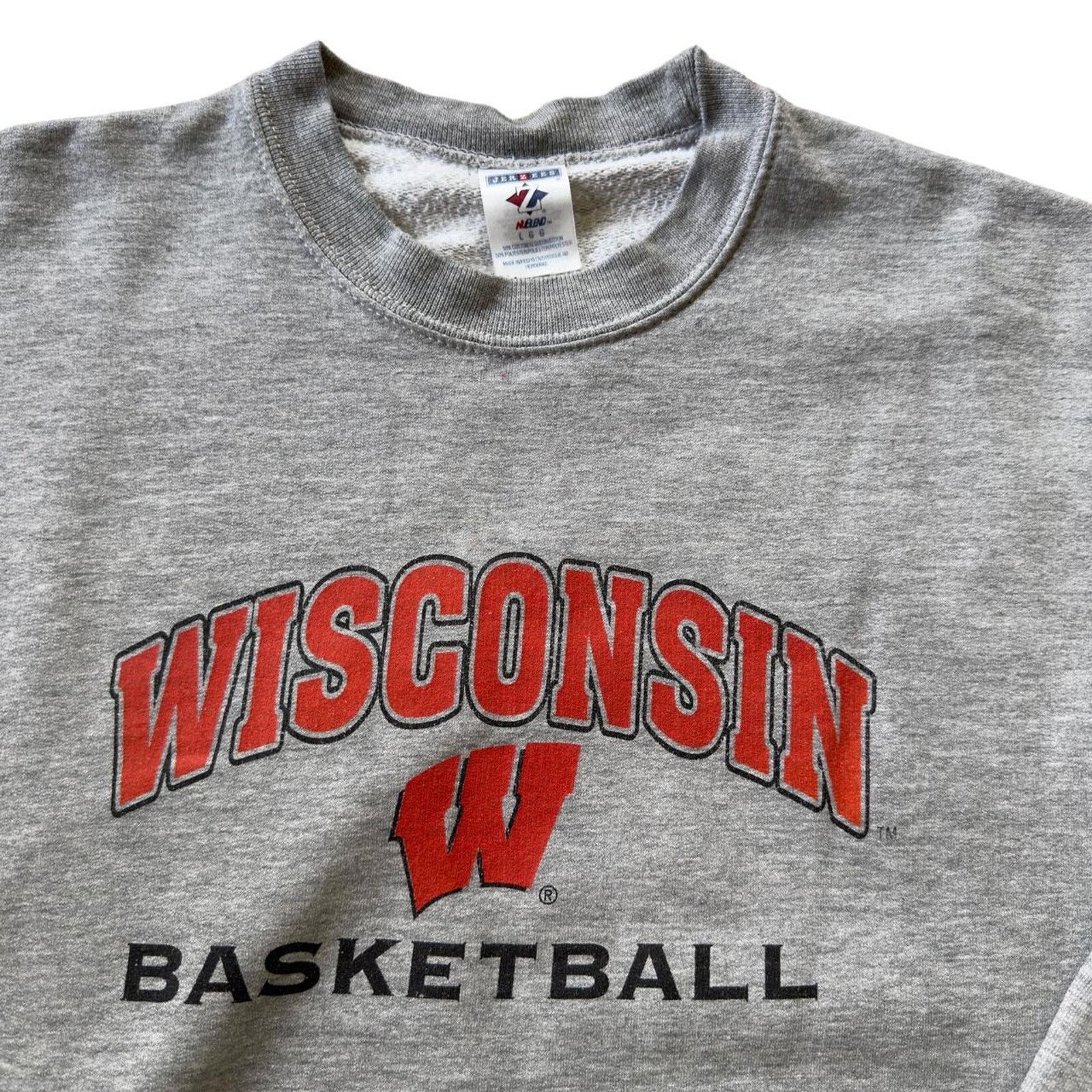 Jerzees × NCAA 2000’s Wisconsin Basketball Sweatshirt🏀 Size US L / EU 52-54 / 3 - 1 Thumbnail