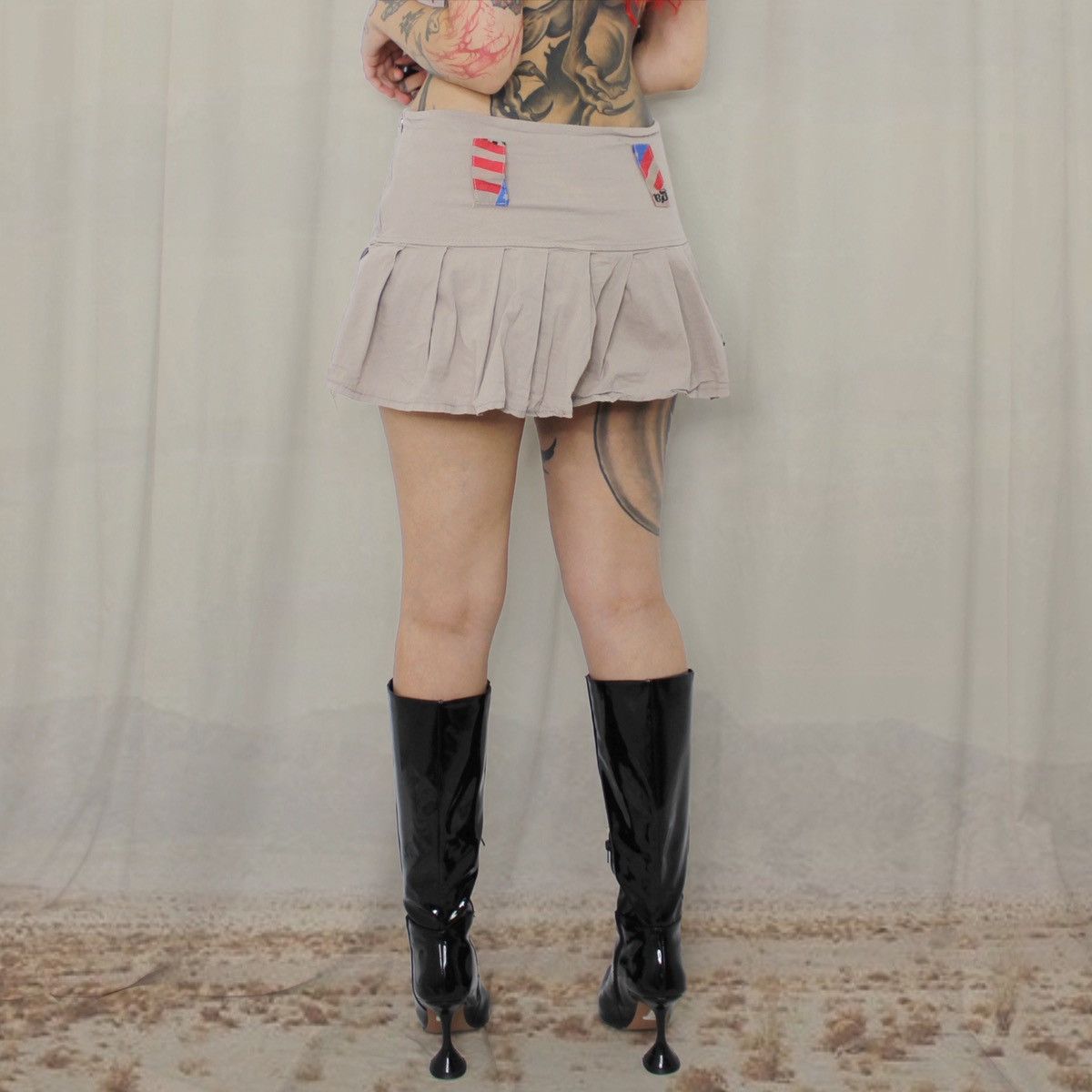 Other 🇺🇸USA FLAG MINISKIRT🇺🇸 Size 32" / US 10 / IT 46 - 3 Thumbnail