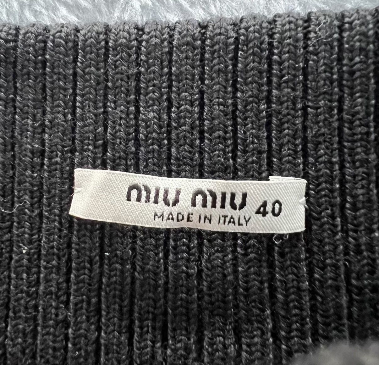 Miu Miu Miu Miu Color-block Striped Knit Mini Skirt J41 Size S / US 4 / IT 40 - 3 Thumbnail