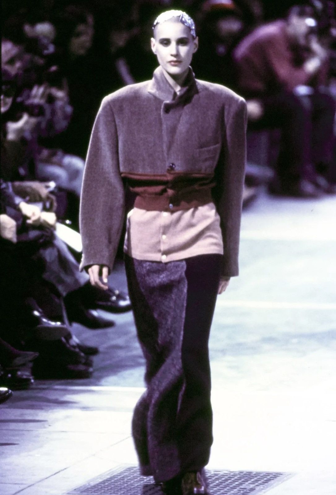Comme des Garcons AW 1993 COMME DES GARCONS “SYNERGY”WOOL HEM RIB DISTRESSED Size S / US 4 / IT 40 - 1 Thumbnail