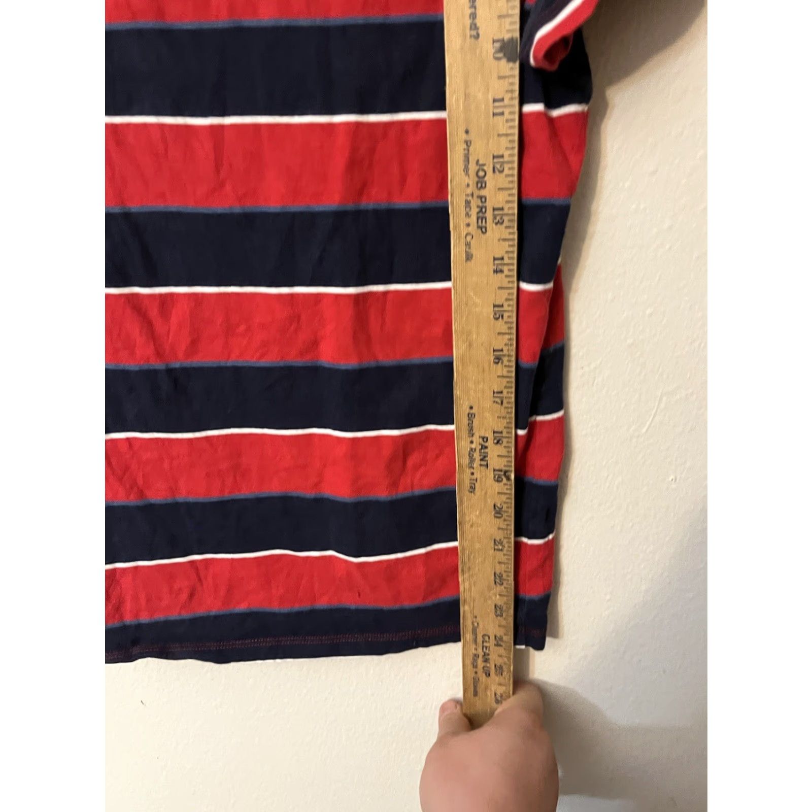 Tommy Hilfiger Tommy Hilfiger T Shirt XS Red Striped Short Sleeve CrewNeck Tee Womens Cotton Shirt Size XS / US 0-2 / IT 36-38 - 5 Thumbnail