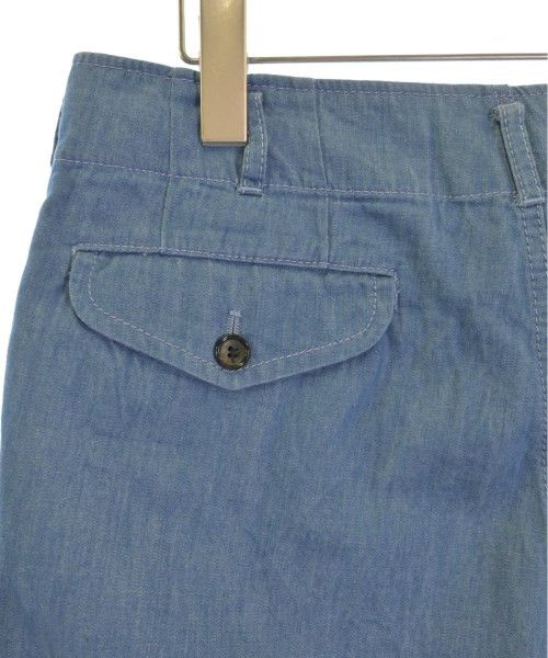 Comme des Garcons SHIRT Casual Pants Cotton Zipper Plain 2 Tucks Blue Size US 31 - 5 Thumbnail