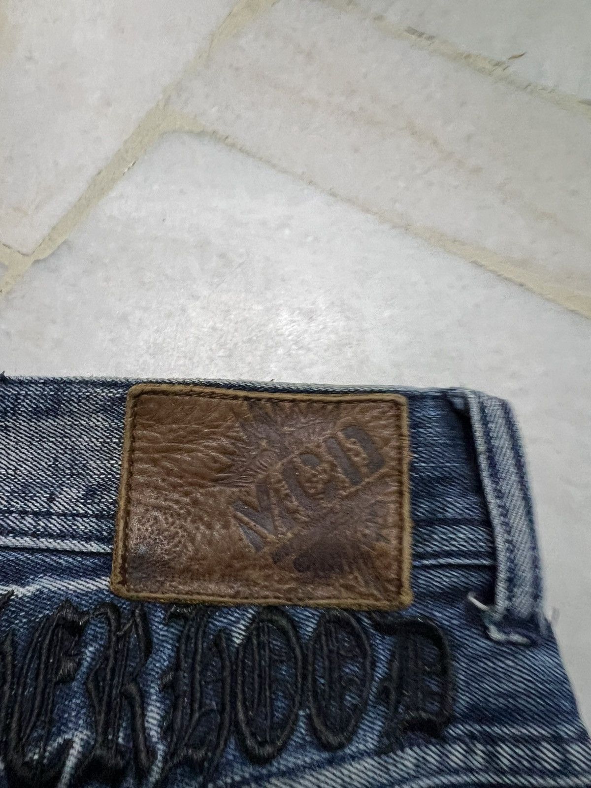 Japanese Brand 💥Baggy💥MCD Faded Punk Jean Very Rare Size US 32 / EU 48 - 23 Thumbnail