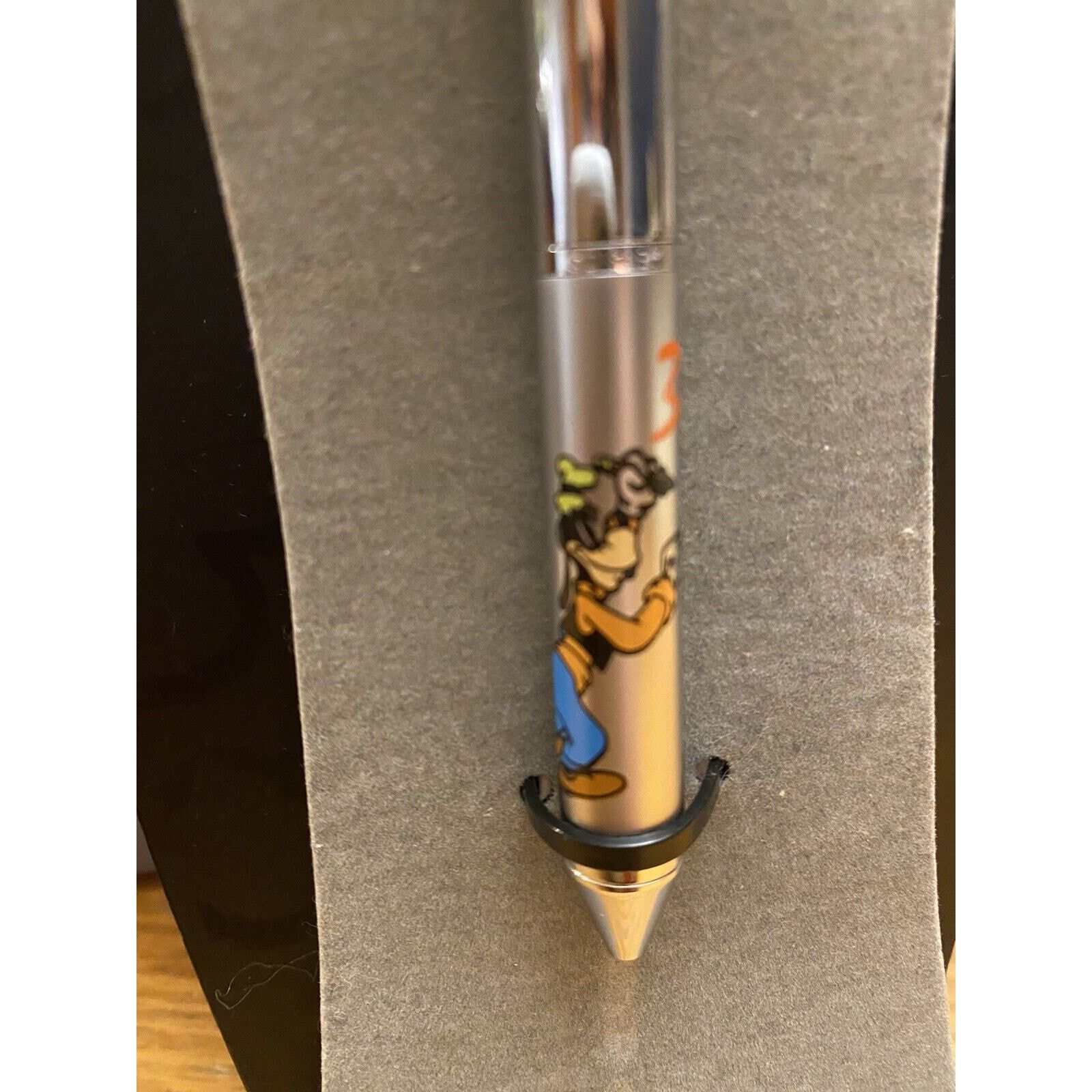 Disney Pluto Walt Disney Tri Color Silver Tone Pen NIB Size ONE SIZE - 1 Thumbnail