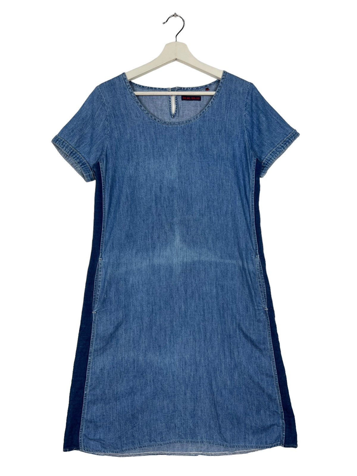 Blue Blue Japan × Indigo × Kapital 🔥 BLUE BLUE DYED INDIGO DRESS Size M / US 6-8 / IT 42-44 - 1 Thumbnail