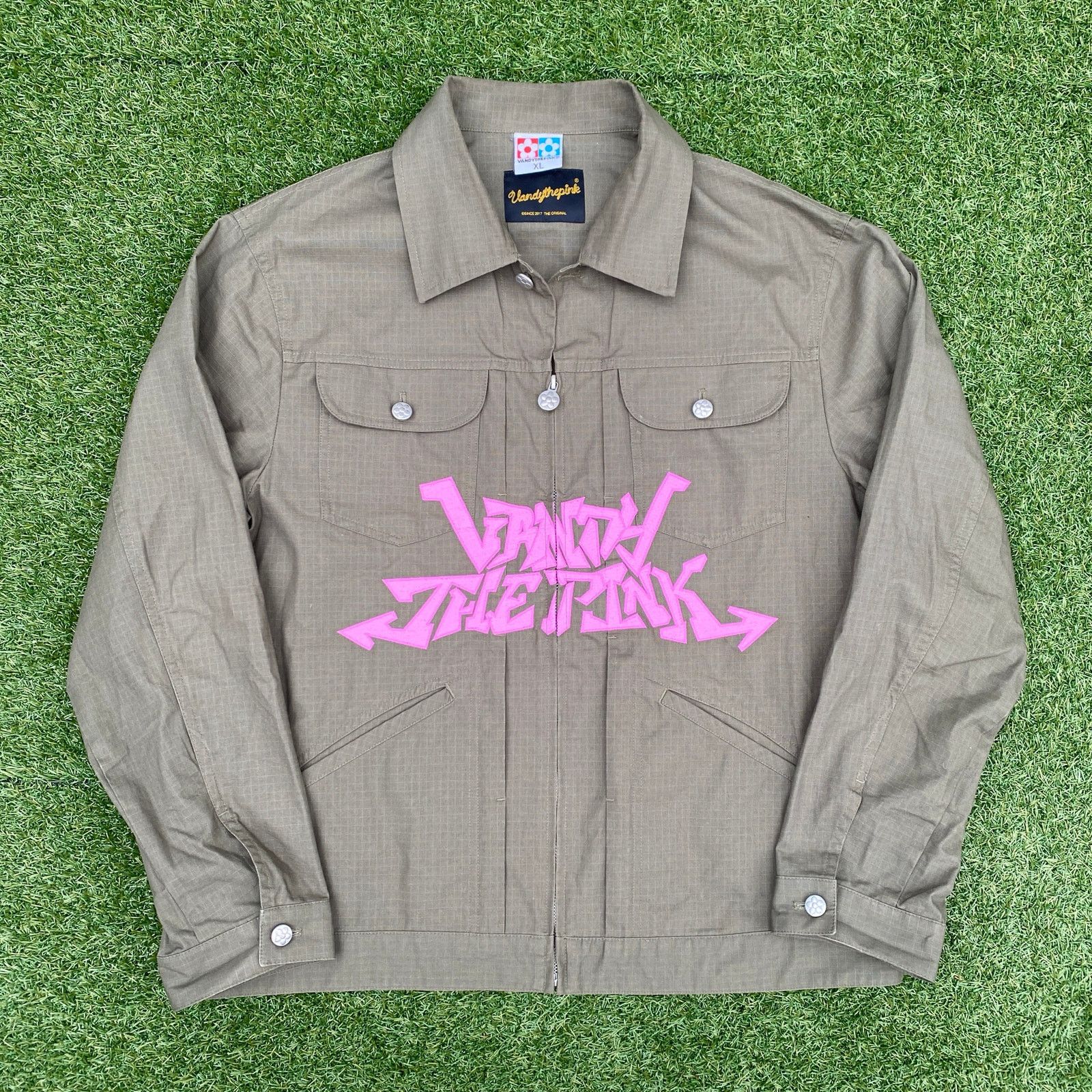 Vandy The Pink Vandy The Pink 4 Year Anniversary Varsity Jacket | Grailed