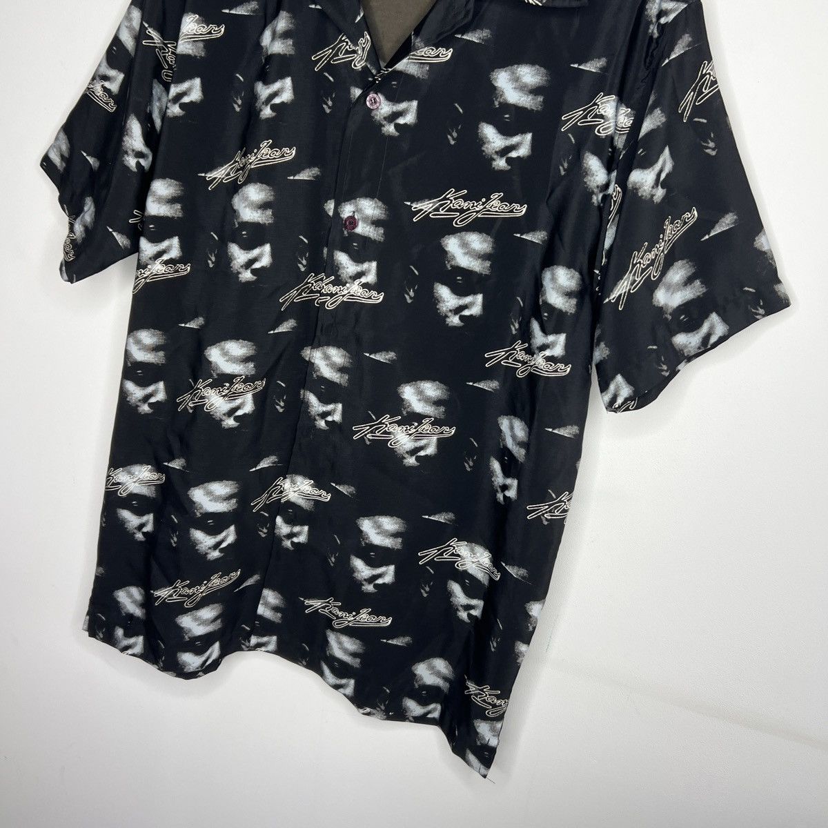 Karl Kani × Vintage Vintage 90s Karl Kani all over print hype streetwear shirt Size US M / EU 48-50 / 2 - 2 Thumbnail