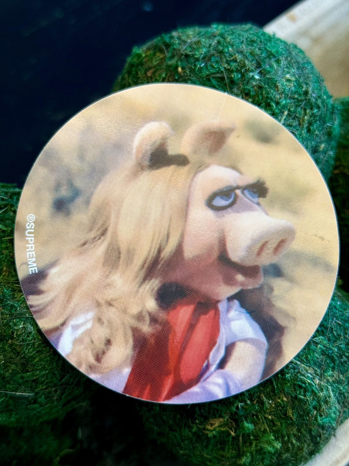 Supreme Supreme x Disney Muppets Miss Piggy Sticker | Grailed