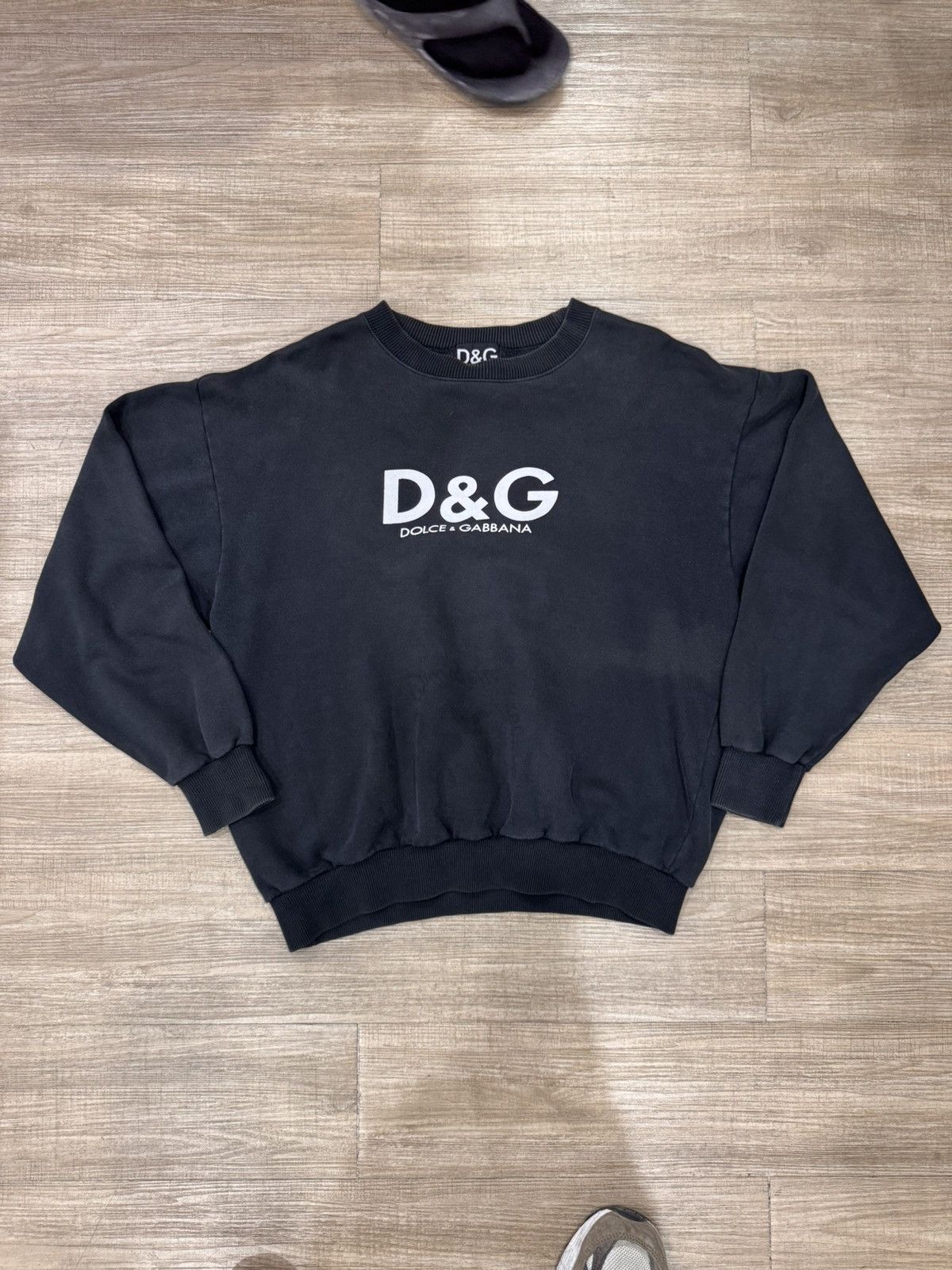 Dolce & Gabbana Dolce & Gabbana Black Sweatshirt Size US L / EU 52-54 / 3 - 1 Thumbnail