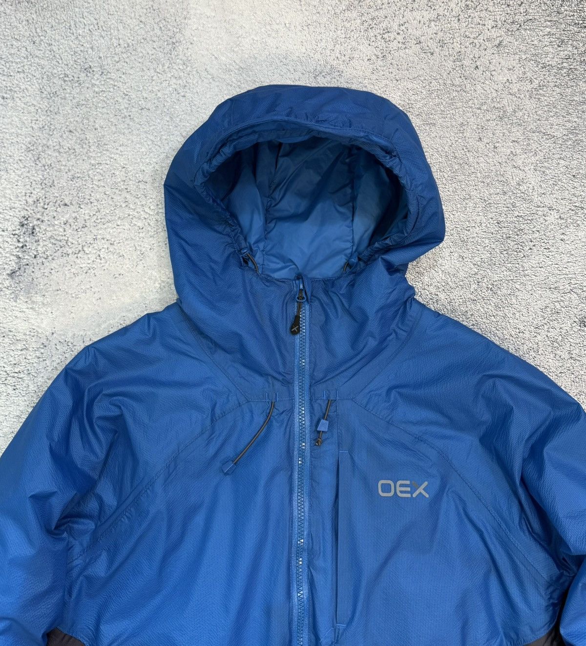 Other UK Men OEX Insulated Outdoor Jacket M Hiking Shell UK Blue Size US M / EU 48-50 / 2 - 3 Thumbnail