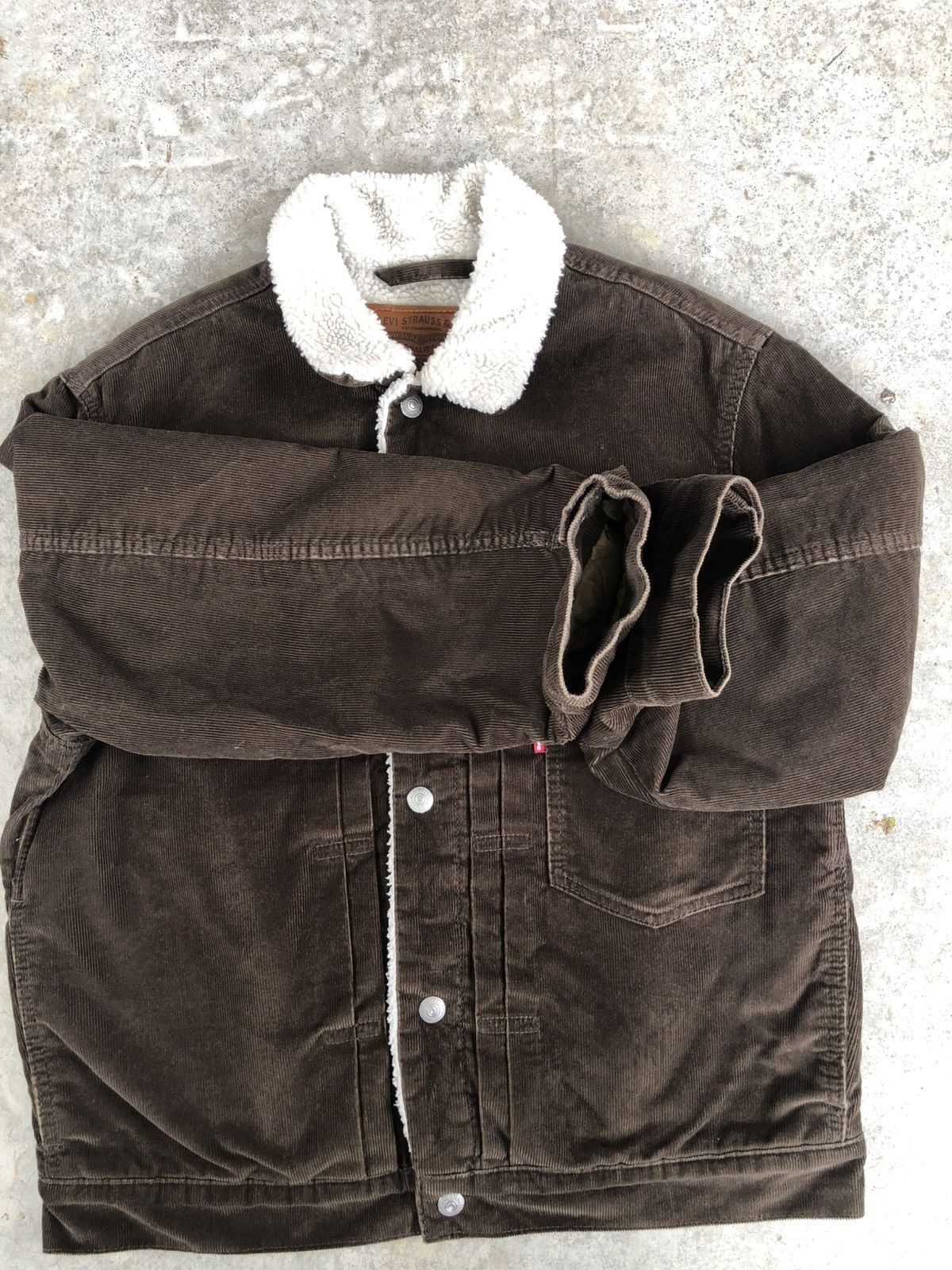 Levi's Type 1 Big E Levi’s Corduroy Jacket Size US L / EU 52-54 / 3 - 18 Thumbnail