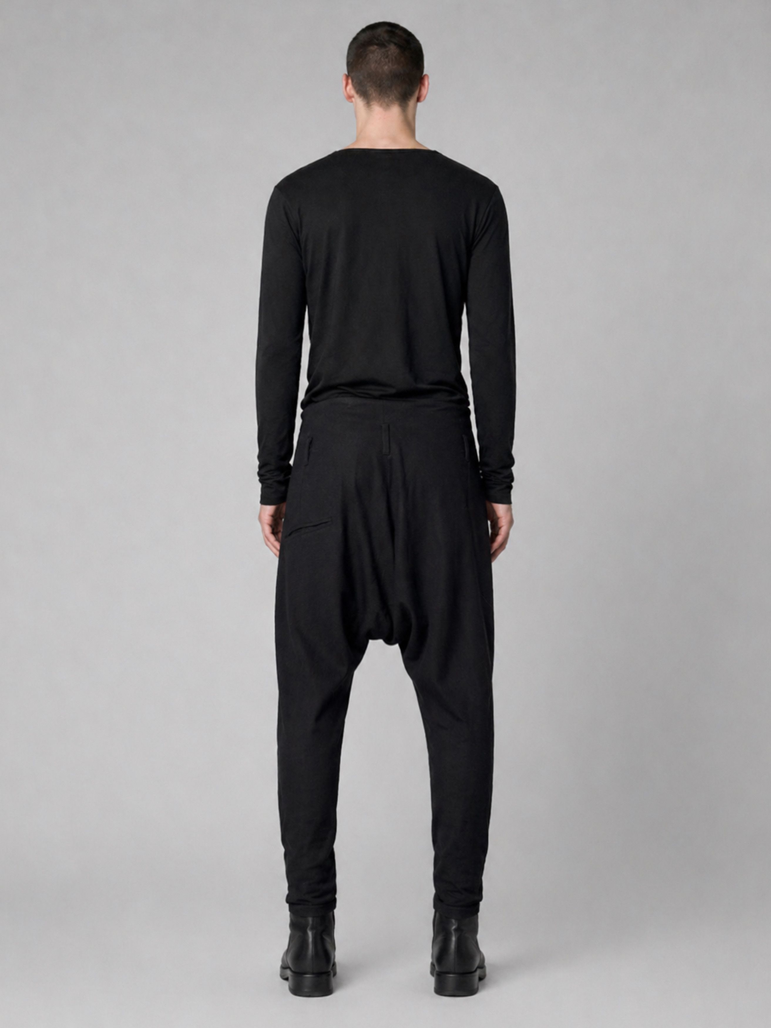 Damir Doma Wool Drop Crotch Zip Sarouel Trouser Size US 32 / EU 48 - 2 Thumbnail