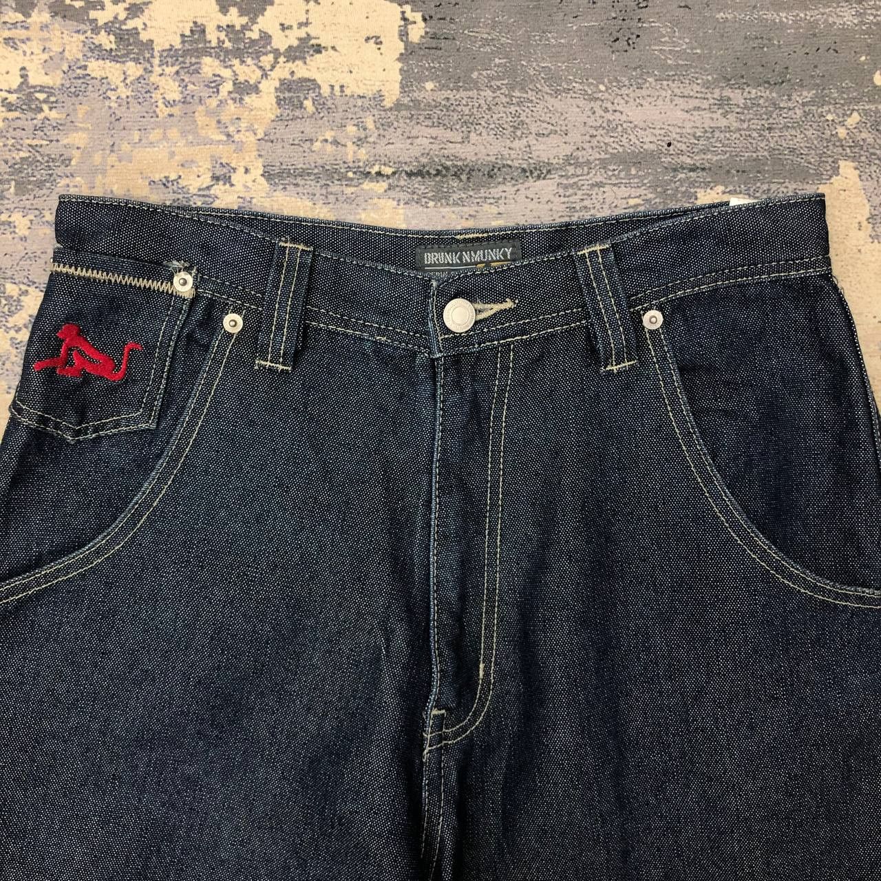 DrunknMunky P52 DRUNKN MUNKY SKATEBOARD CARGO JEANS Size US 30 / EU 46 - 3 Thumbnail