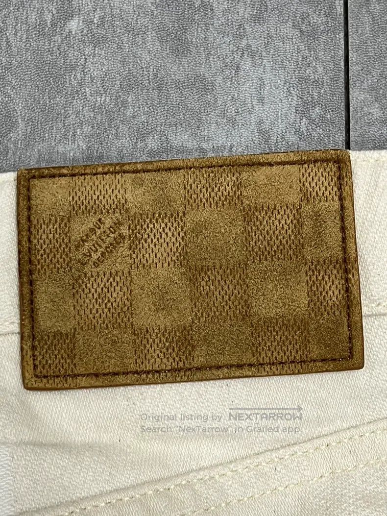 Louis Vuitton Louis Vuitton Checkerboard denim pants Size US 33 - 5 Thumbnail