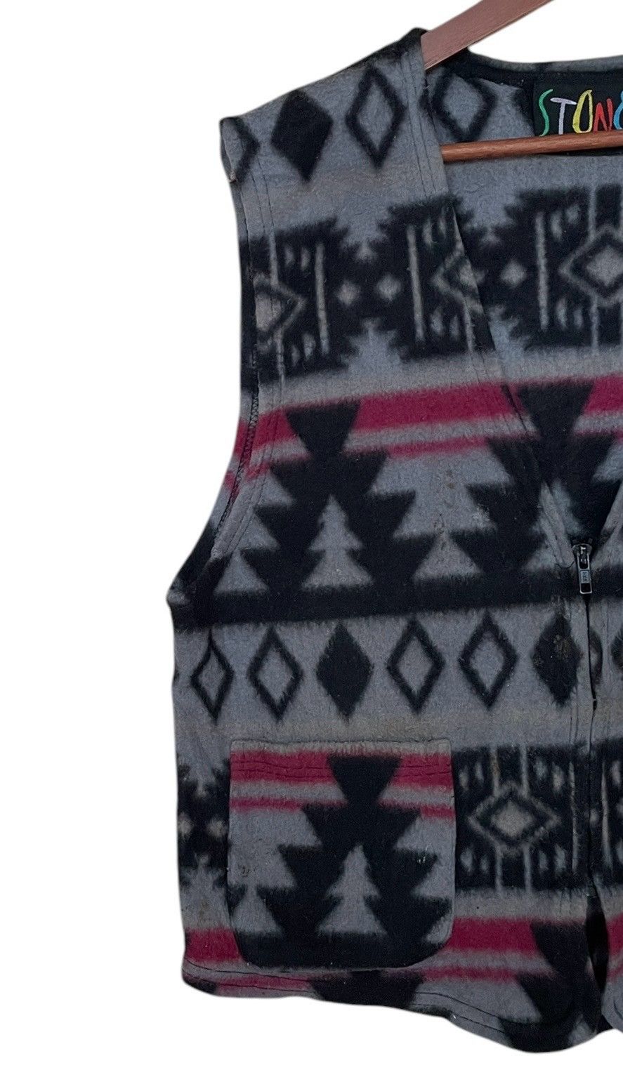 Vintage Vintage Brand Stone Navajo Vest 1990s Size US M / EU 48-50 / 2 - 5 Thumbnail