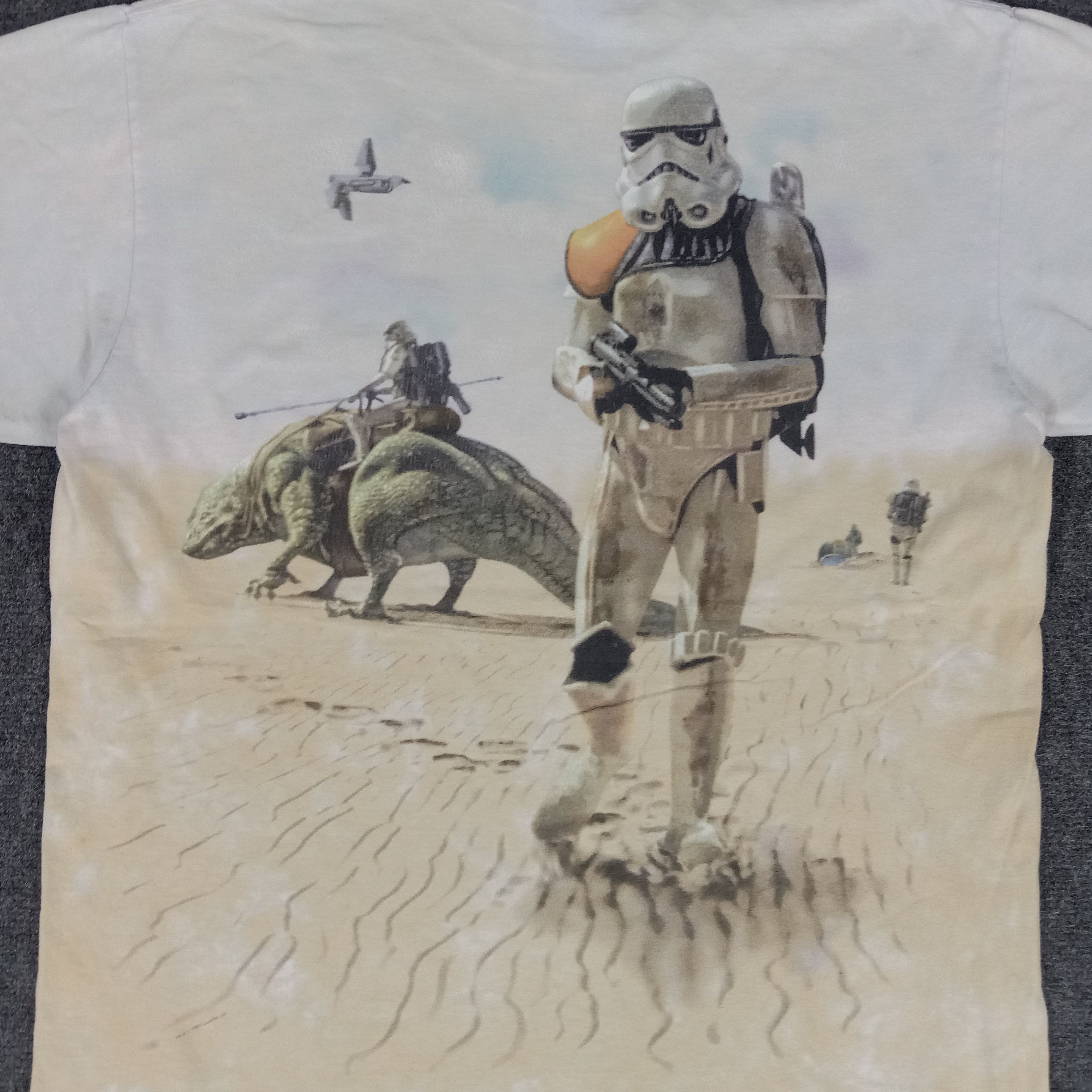 Star Wars × Vintage Vintage 90's Star Wars American Fiction Movie Tshirt Size US L / EU 52-54 / 3 - 2 Thumbnail