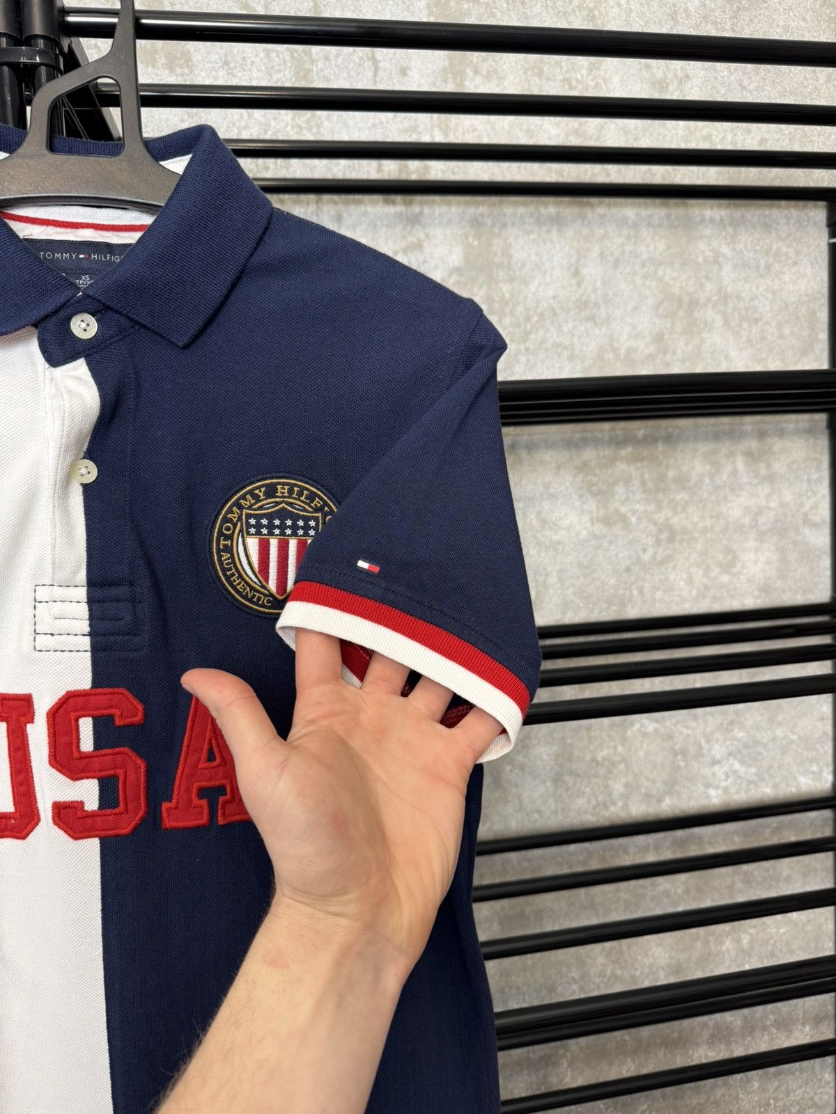 Tommy Hilfiger Vintage Rugby Tommy Hilfiger Polo USA Size US XS / EU 42 / 0 - 5 Thumbnail