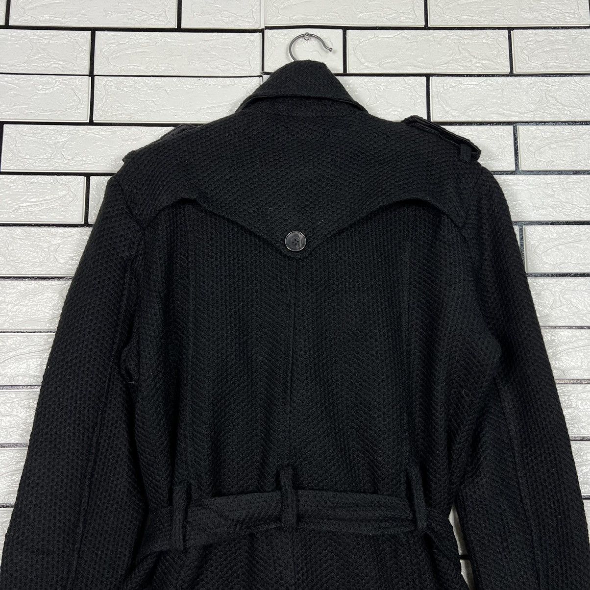 semanticdesign SEMANTICDESIGN Avant Garde Belted Coat Jacket #4144-C189 Size US L / EU 52-54 / 3 - 21 Thumbnail