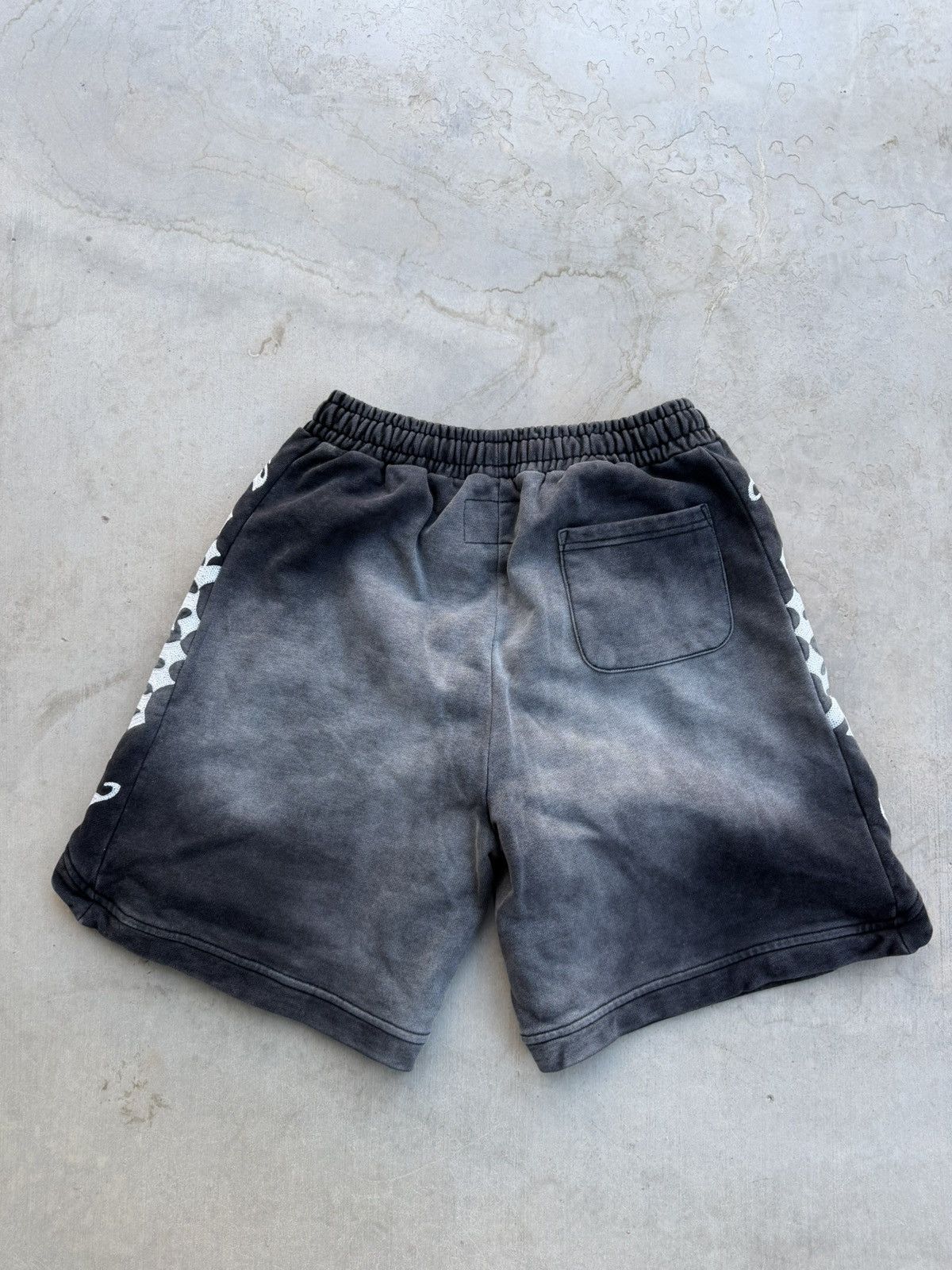 Godspeed Godspeed Courtside Shorts Black / Grey Wash – Size Small Size US 30 / EU 46 - 2 Thumbnail