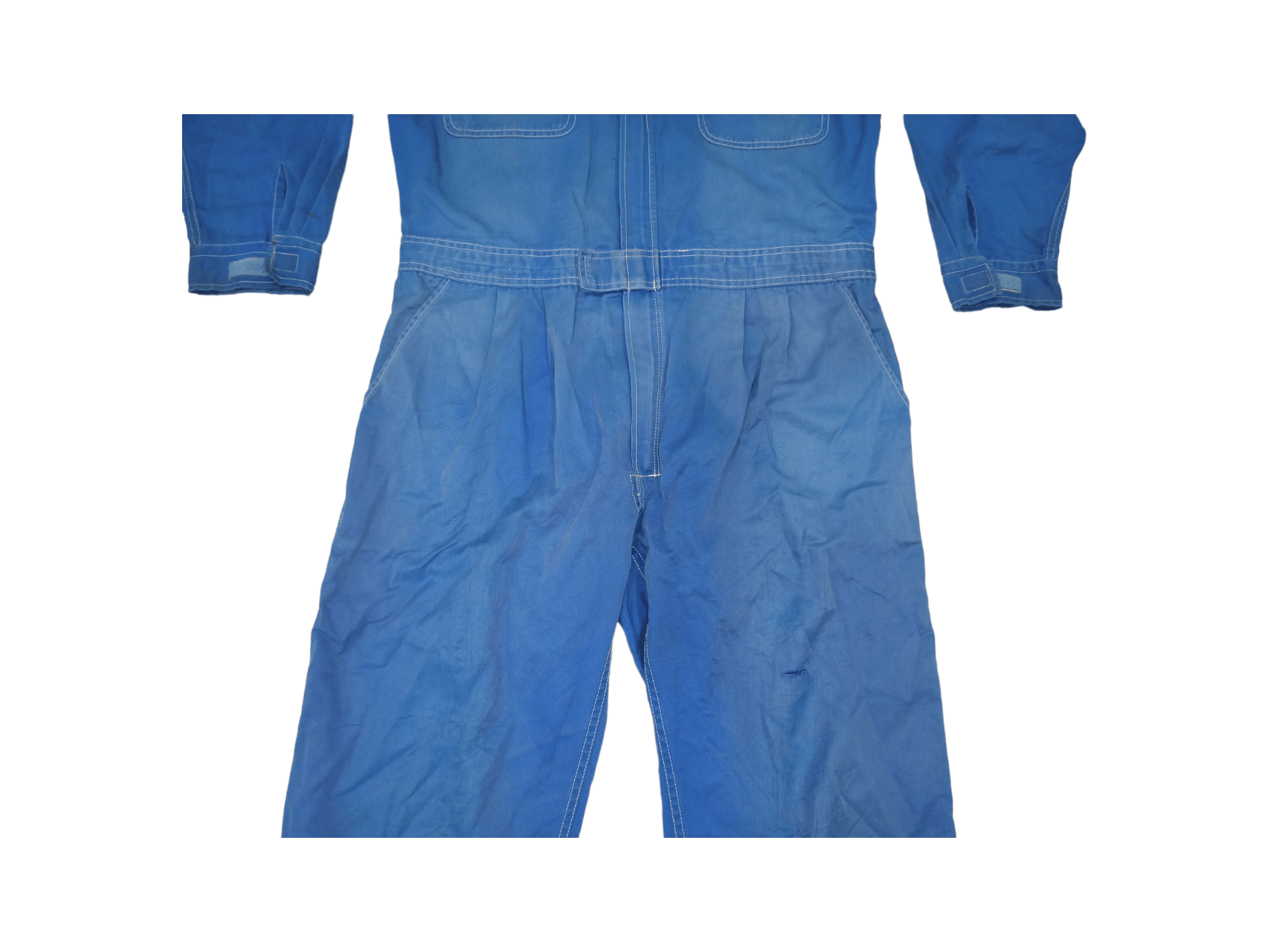 Gear for Sports Vintage Suzuki Technical Staff Fade Blue Coveralls Size US 37 - 6 Thumbnail