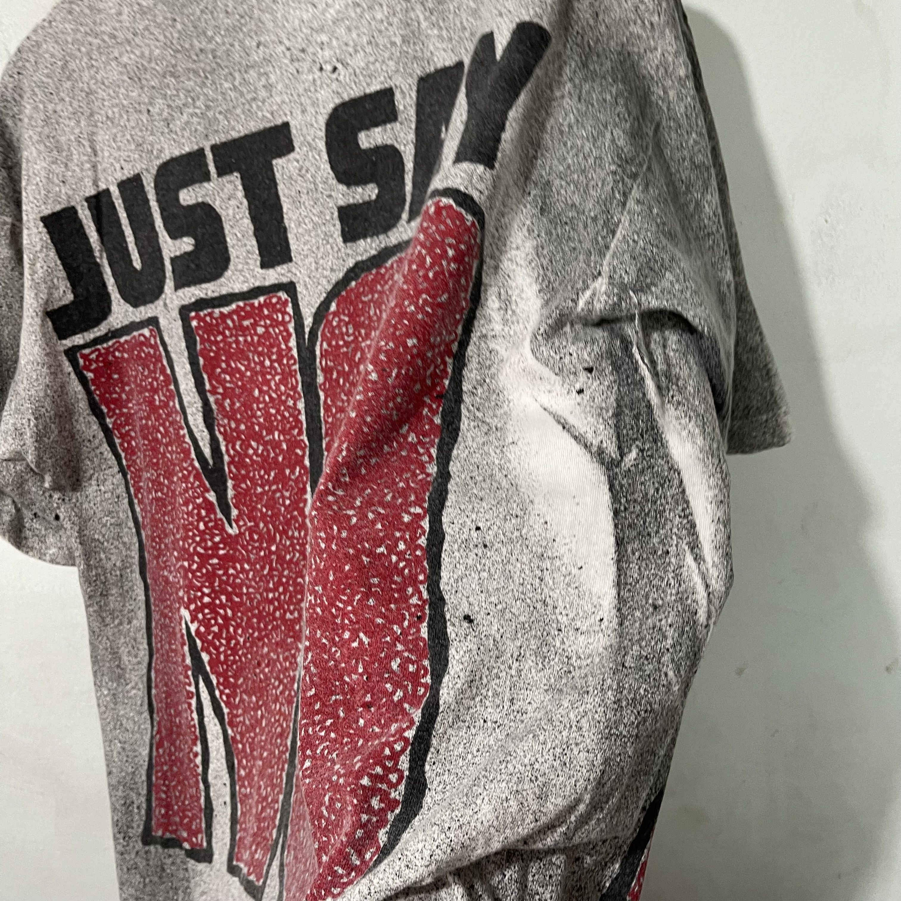 Vintage Vintage 90s Just Say No Shirt Size US XL / EU 56 / 4 - 8 Thumbnail