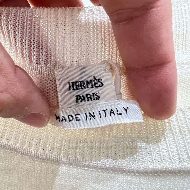 Hermes Hermes Beige Pattern Round Neck Knit Long Sleeve Size M / US 6-8 / IT 42-44 - 3 Thumbnail