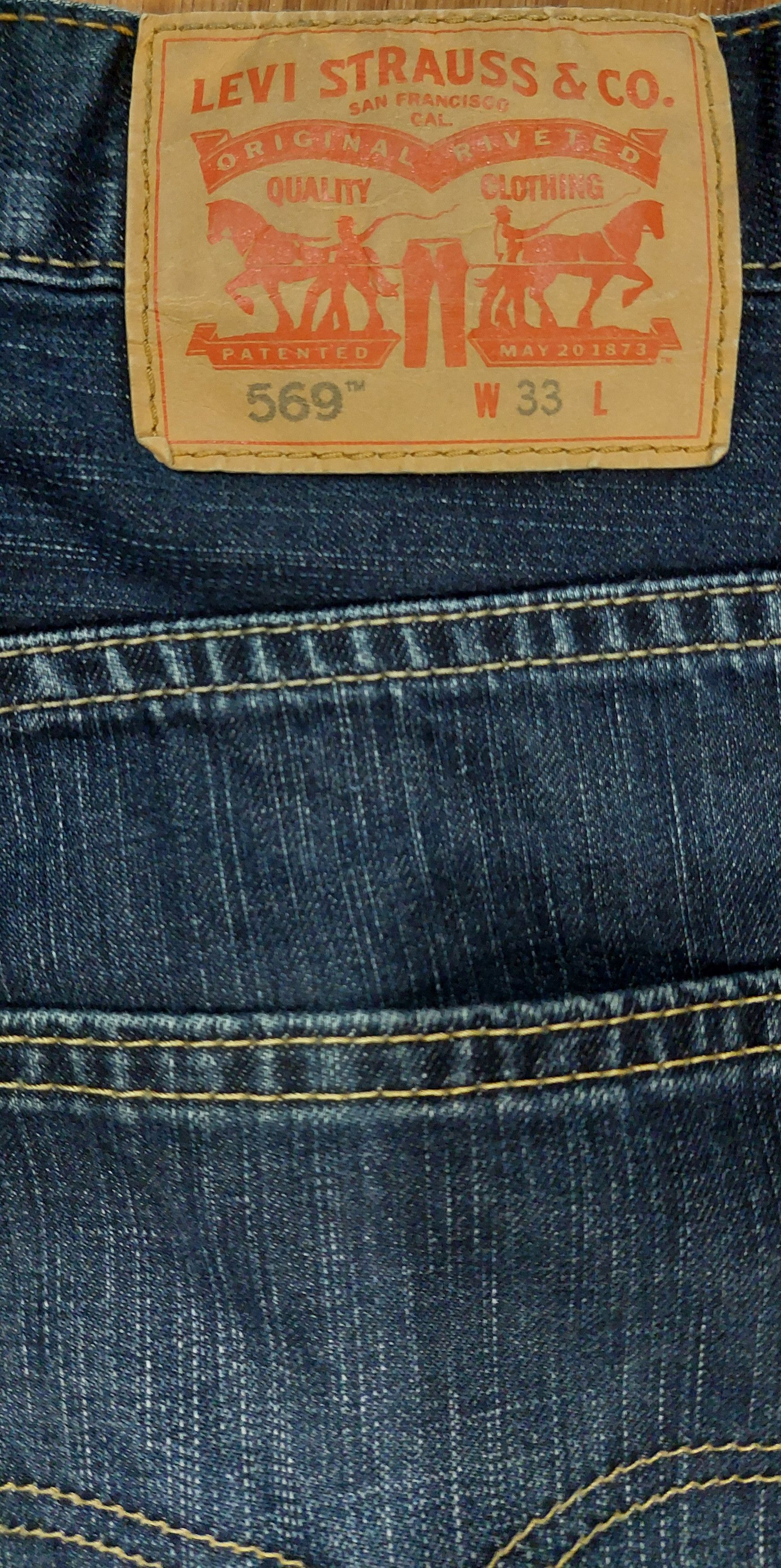 Levi's Authentic Levi Strauss Denim Jean Shorts Size US 33 - 8 Thumbnail