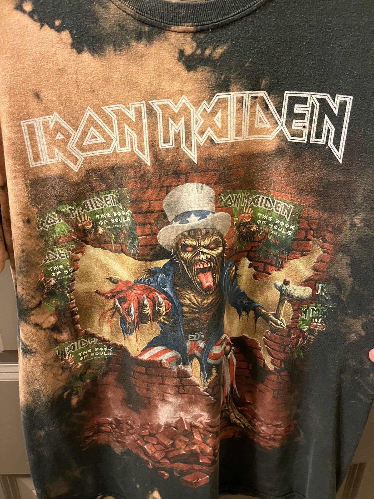 Band Tees × Gildan × Vintage Vintage Iron Maiden shirt Size US M / EU 48-50 / 2 - 3 Thumbnail