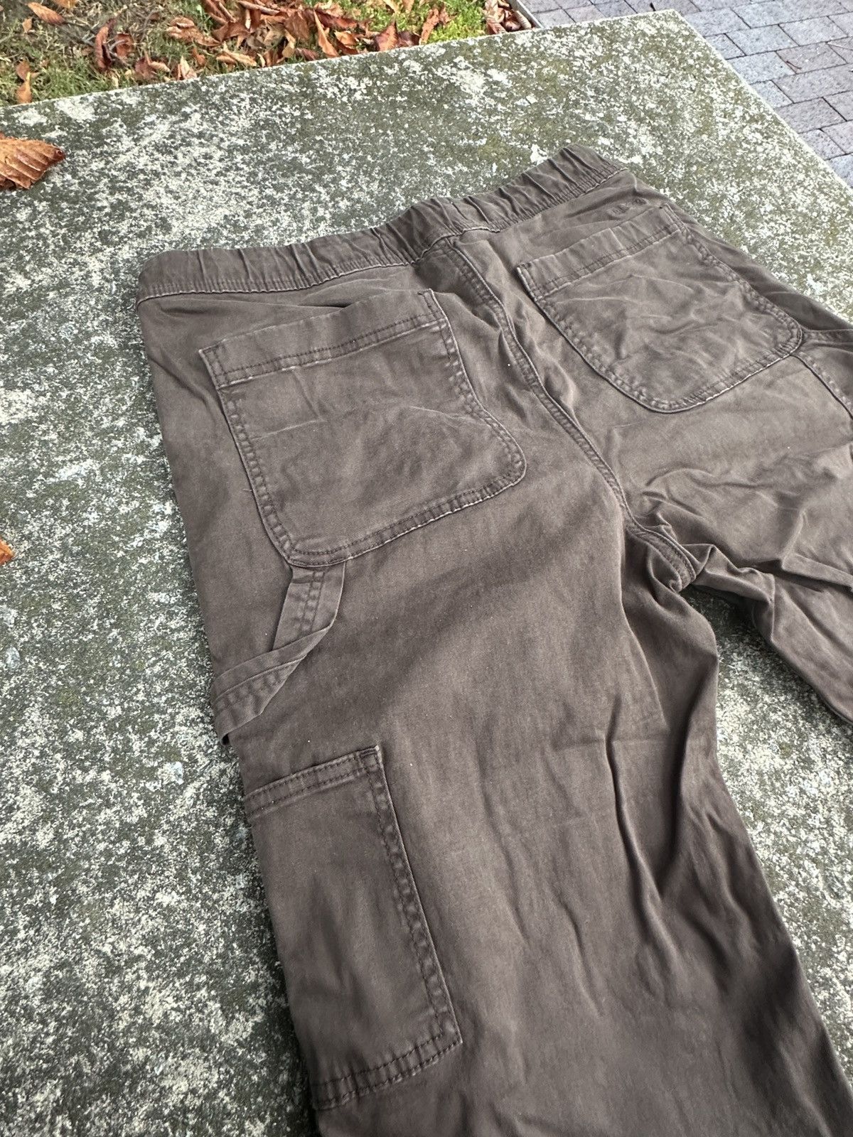 Hollister Brown Hollister Lightweight Straight Fit Cargo Pants Size US 32 / EU 48 - 6 Thumbnail