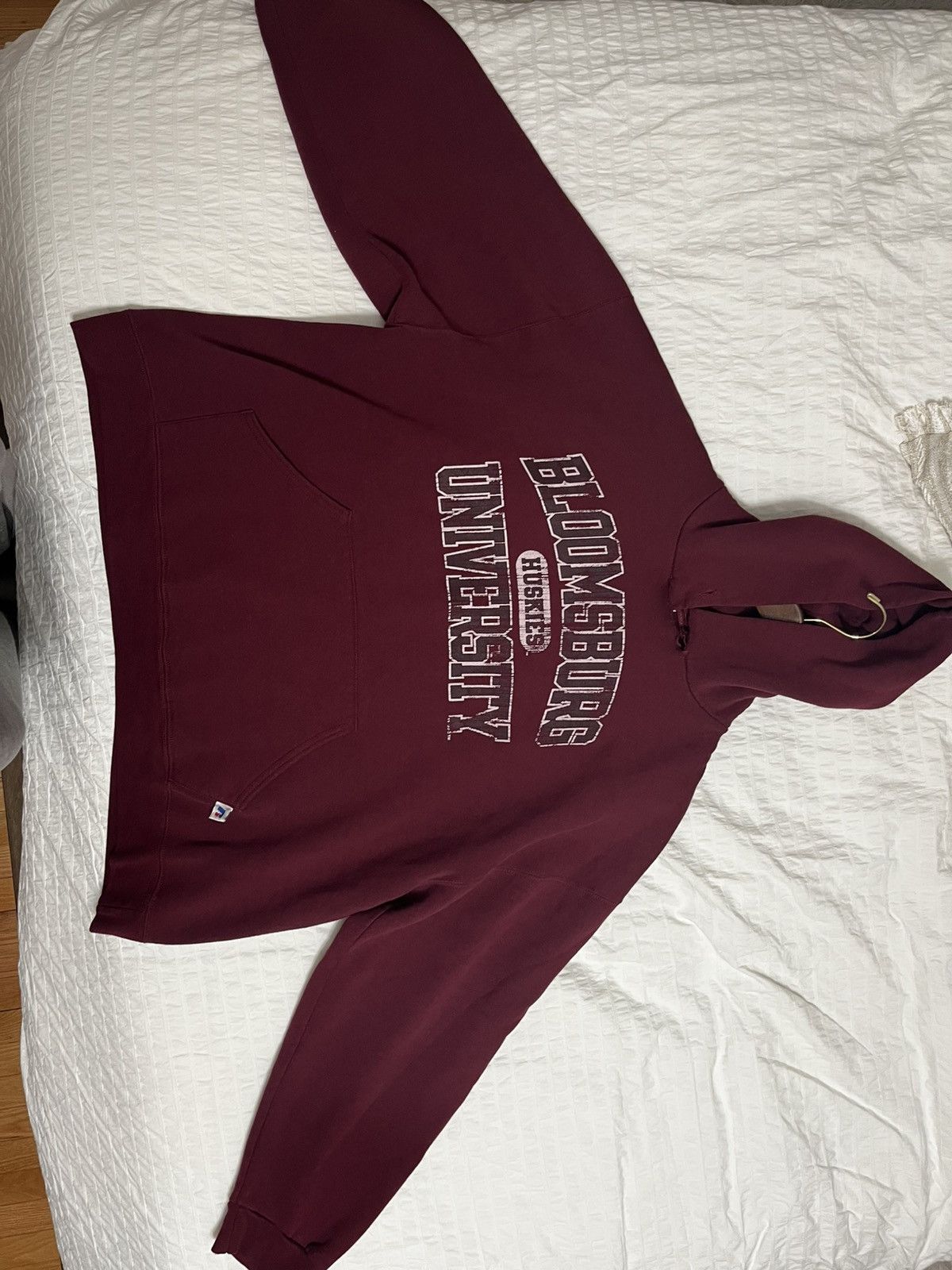 Russell Athletic × Vintage Vintage 90s Bloomberg University Hoodie Size US XL / EU 56 / 4 - 2 Thumbnail