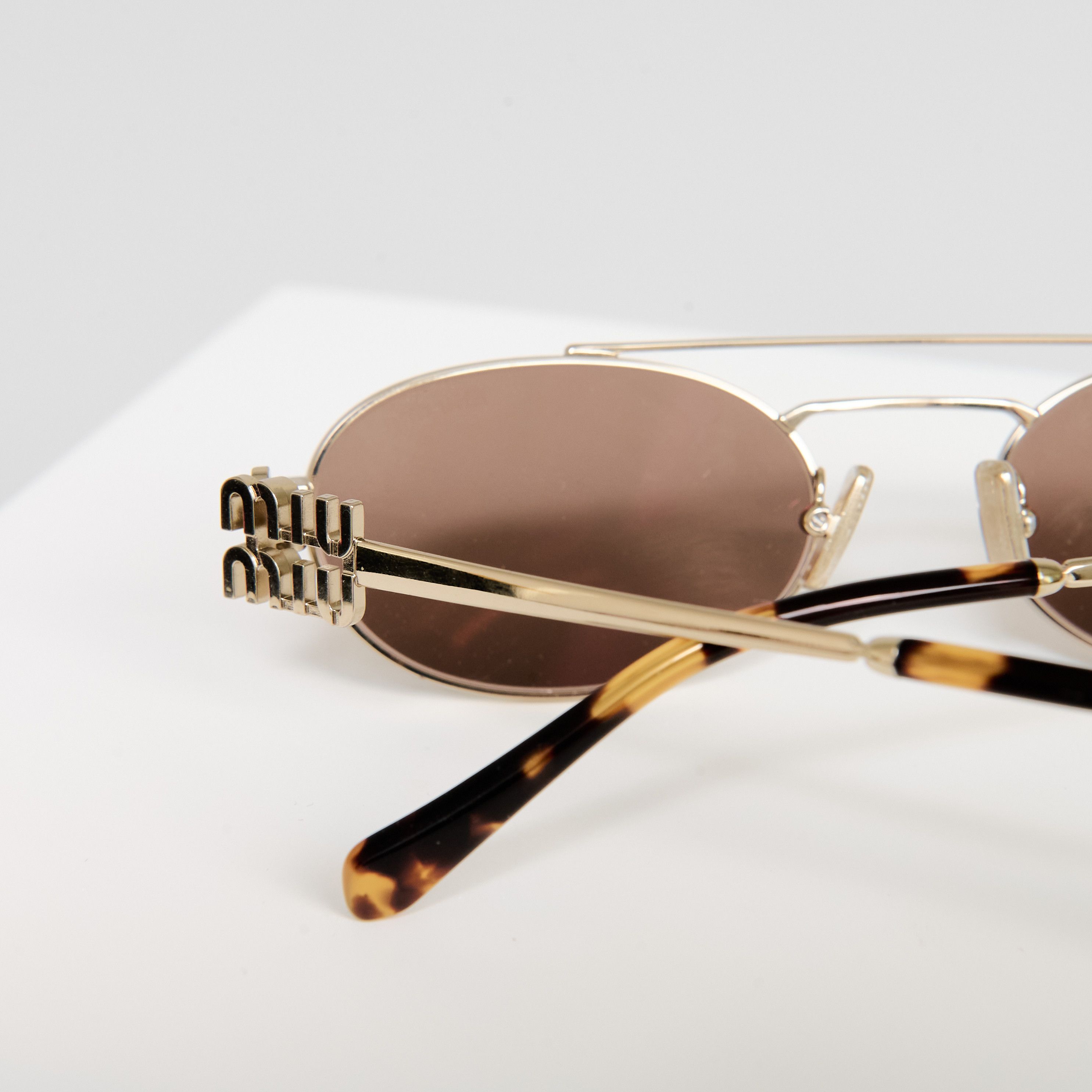 Miu Miu MIU MIU 0MU 54ZS ZVN70D Size ONE SIZE - 9 Thumbnail