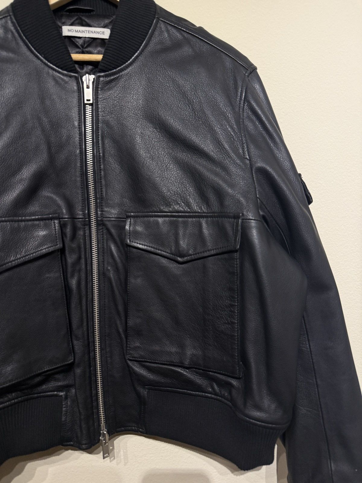 No Maintenance No maintenance Lambskin Cargo Bomber jacket Size US L / EU 52-54 / 3 - 5 Thumbnail