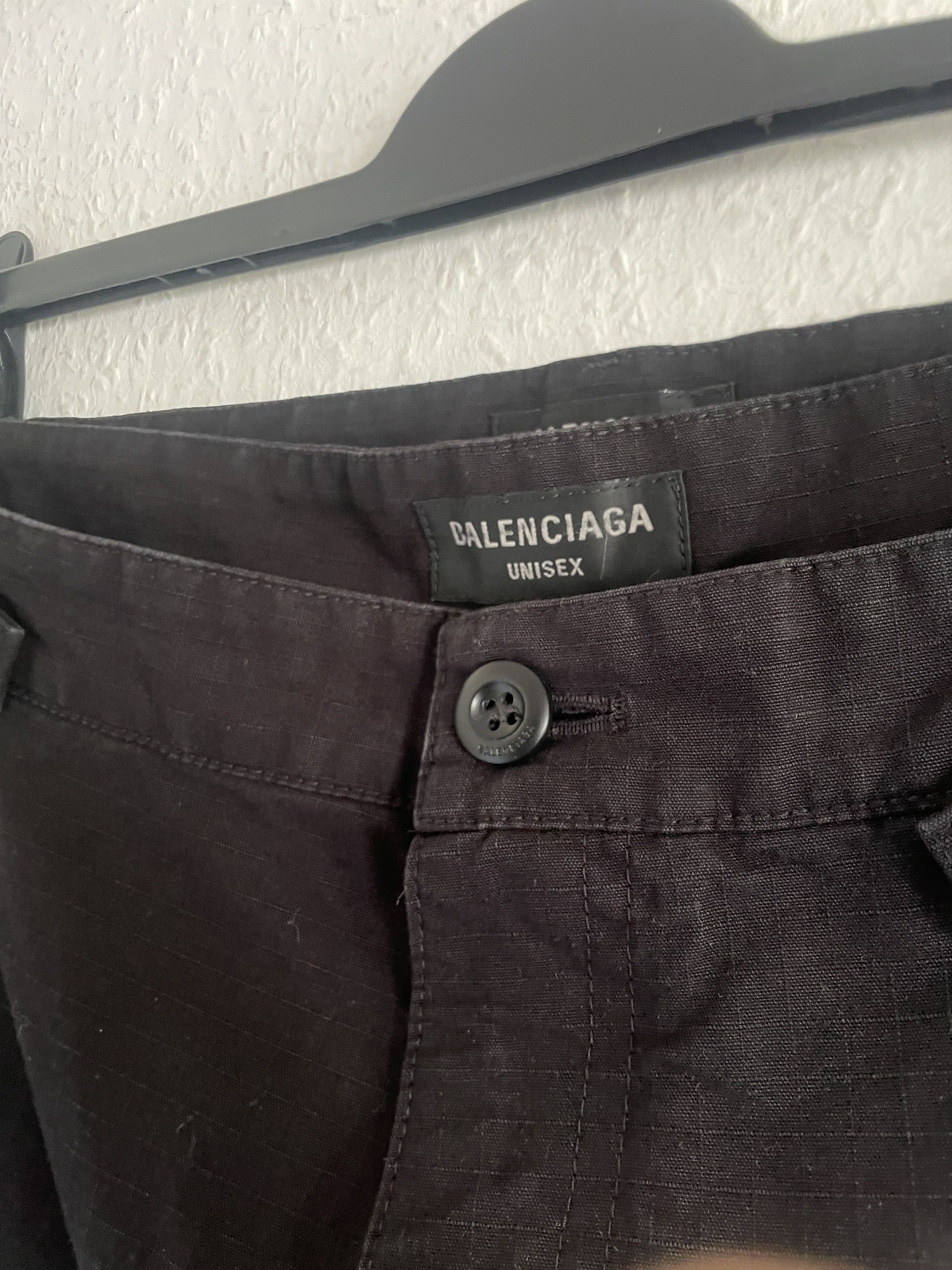 Balenciaga SS23 Runway Mod Show Apron Skirt Cargo Pants Size US 31 - 13 Thumbnail