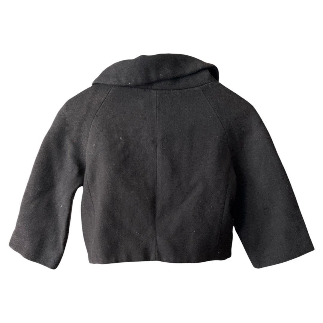 Zara ZARA Basic Black Crop Jacket, S Size S / US 4 / IT 40 - 2 Thumbnail