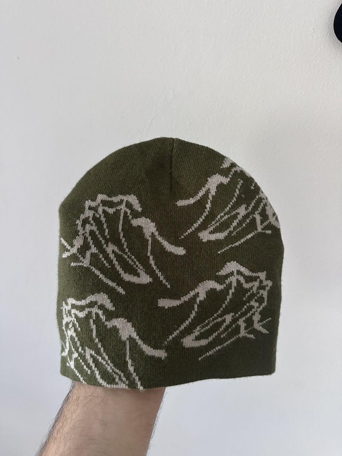 Colin Meredith Colin Meredith Buckeye Knit Cap - Wool Moss Size ONE SIZE - 2 Thumbnail