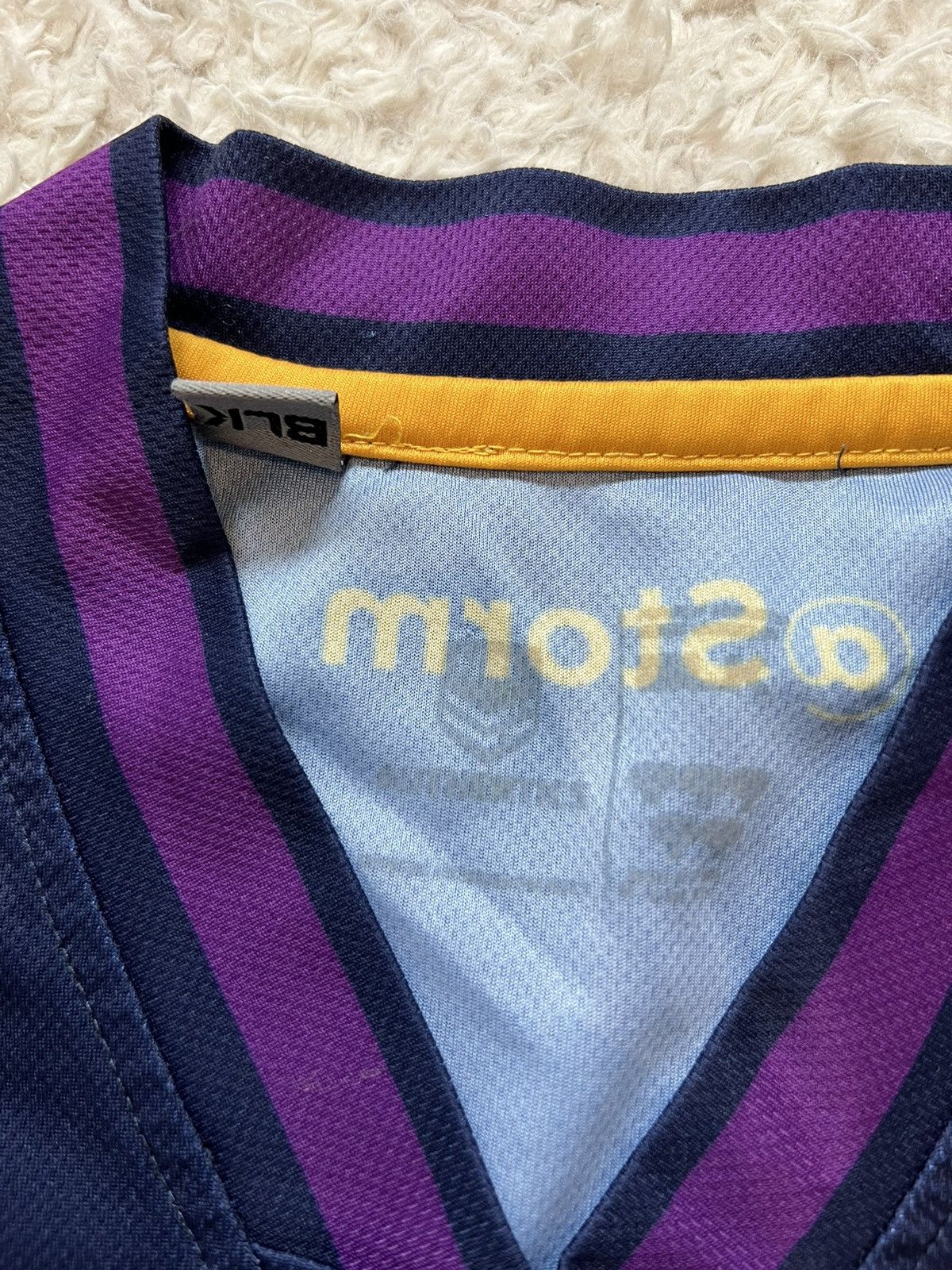 Vintage T-shirt BLK Melbourne Storm NRL Rugby League Size US M / EU 48-50 / 2 - 4 Thumbnail