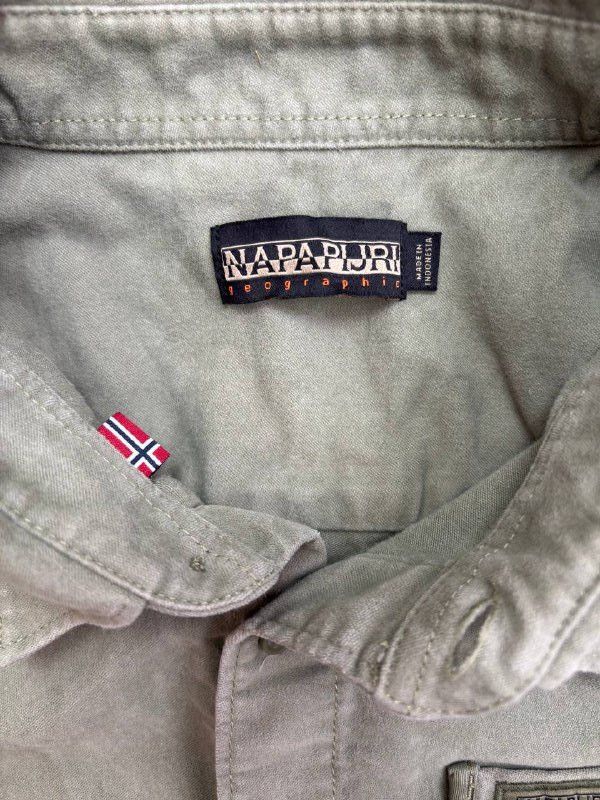 Napapijri Napapijri "Antarctic Research Program" Heavy Cotton Shirt Size US XXL / EU 58 / 5 - 11 Thumbnail