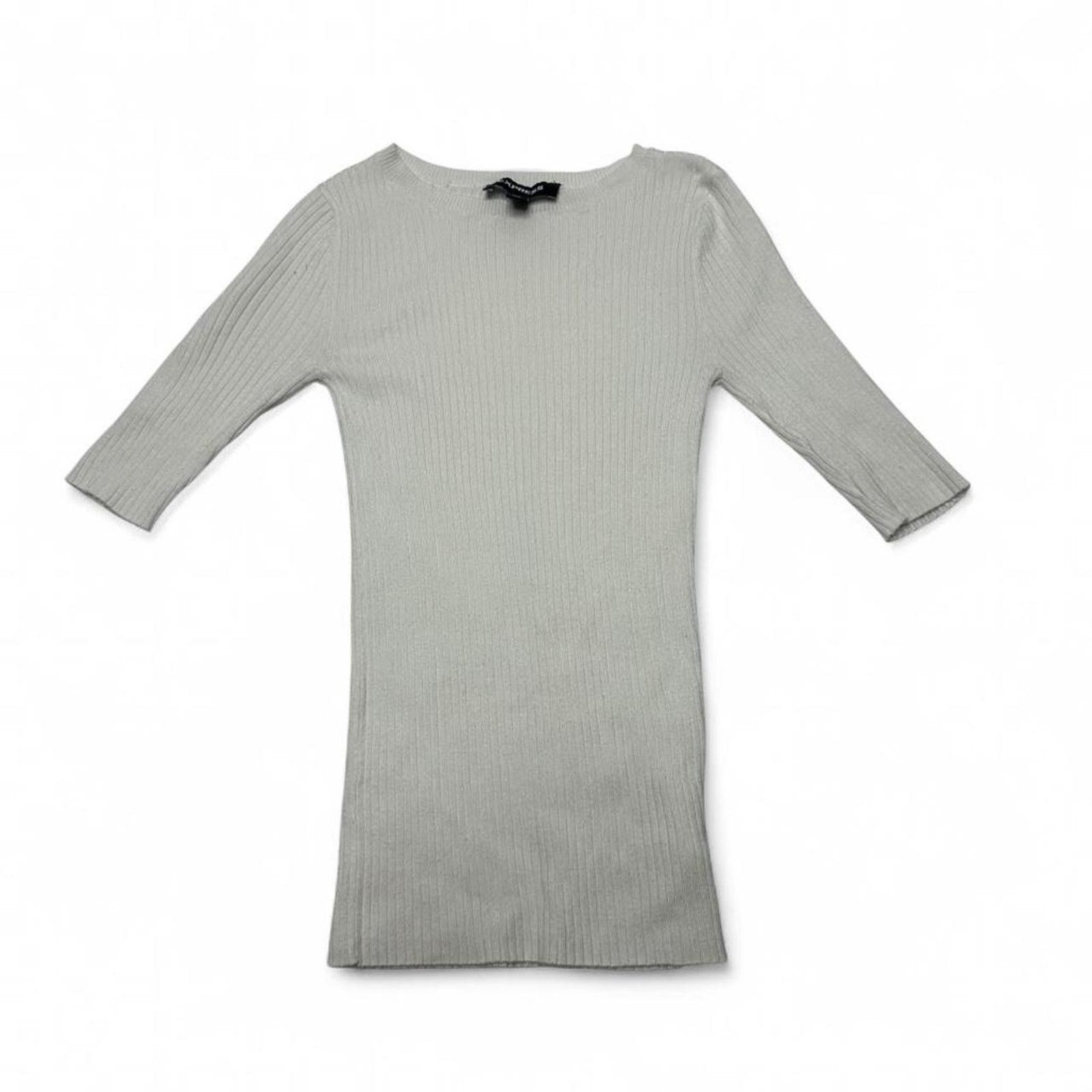 Express Express Y2K Supper Fitted XXS 3/4 Sleeve Top Business Casual Size XXS / US 00 / IT 34 - 5 Thumbnail