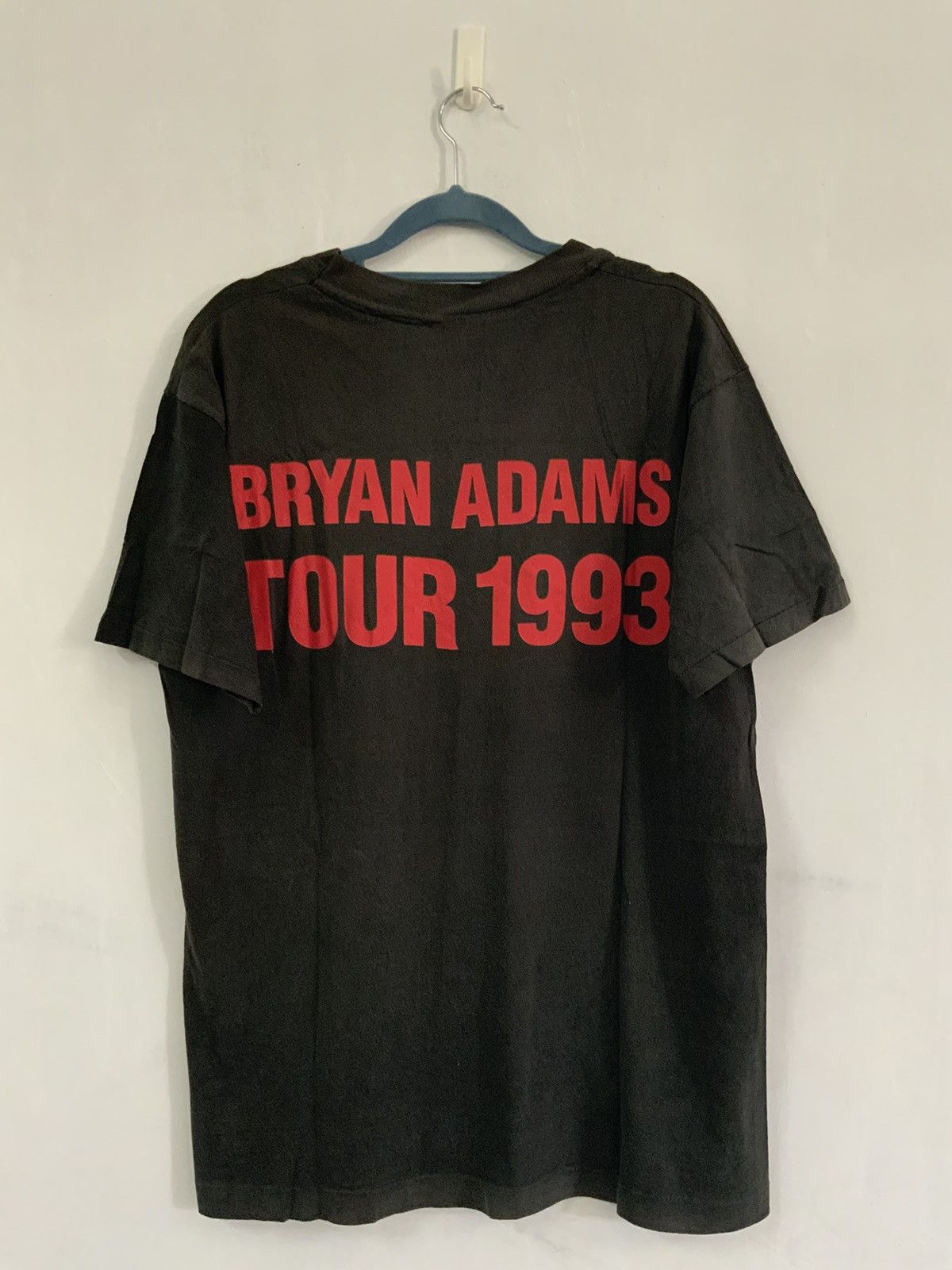 Band Tees Vintage Bryan Adams Waking Up The World Tour ‘93 Tee Size US M / EU 48-50 / 2 - 2 Thumbnail